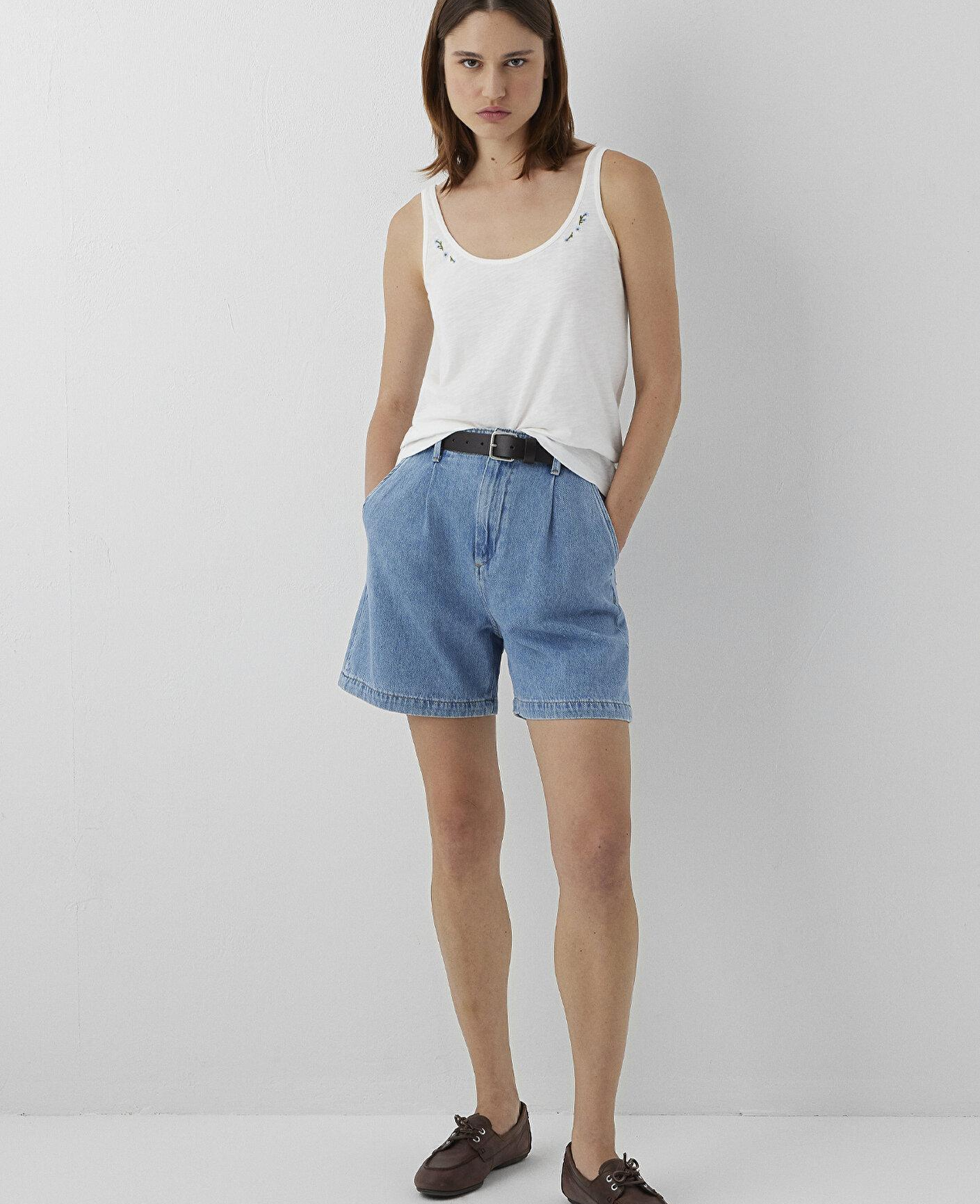 Mavi Mandy Maviterrenean Indigo Mavisi Jean Şort 1410121-A3905