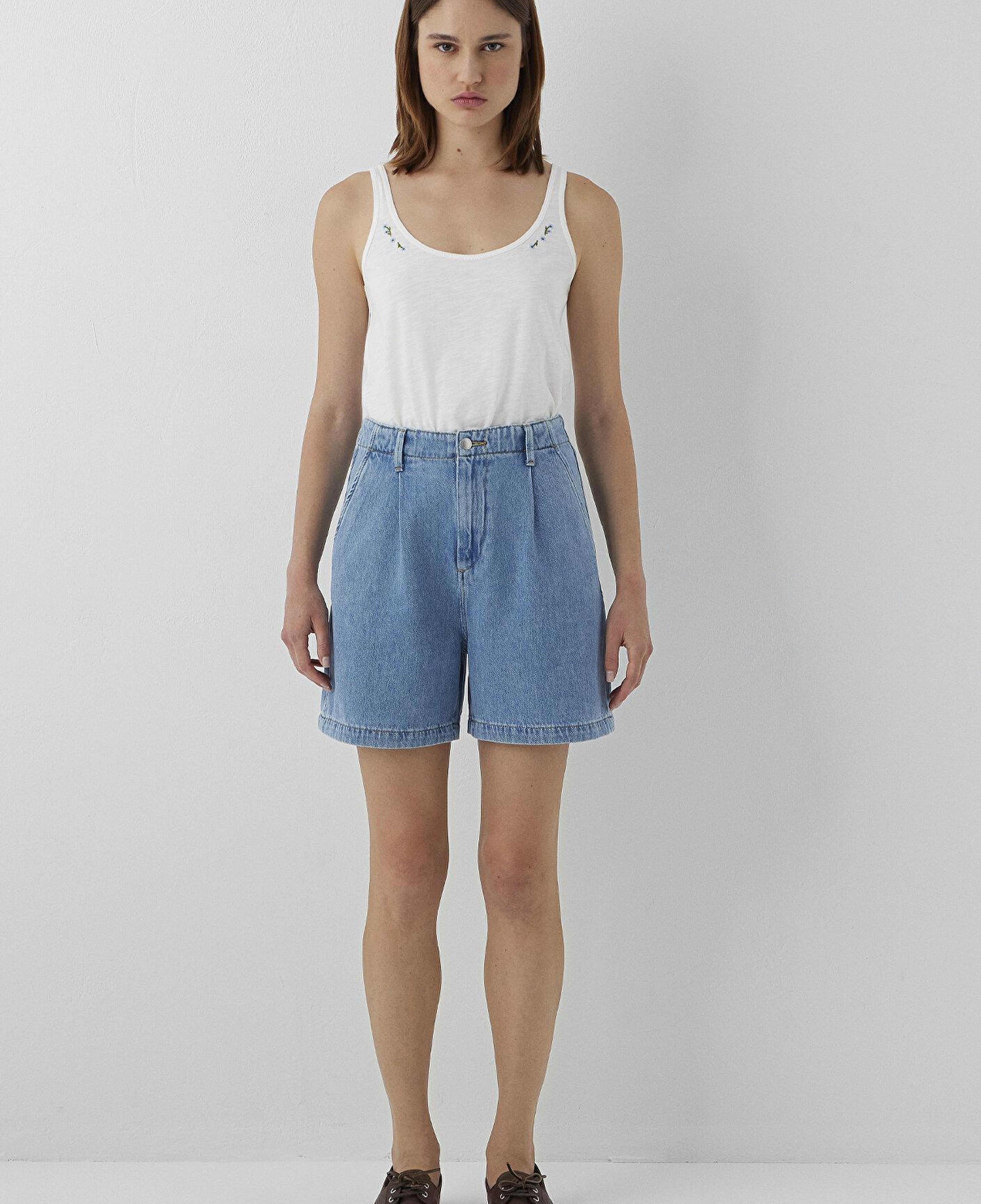 Mavi Mandy Maviterrenean Indigo Mavisi Jean Şort 1410121-A3905