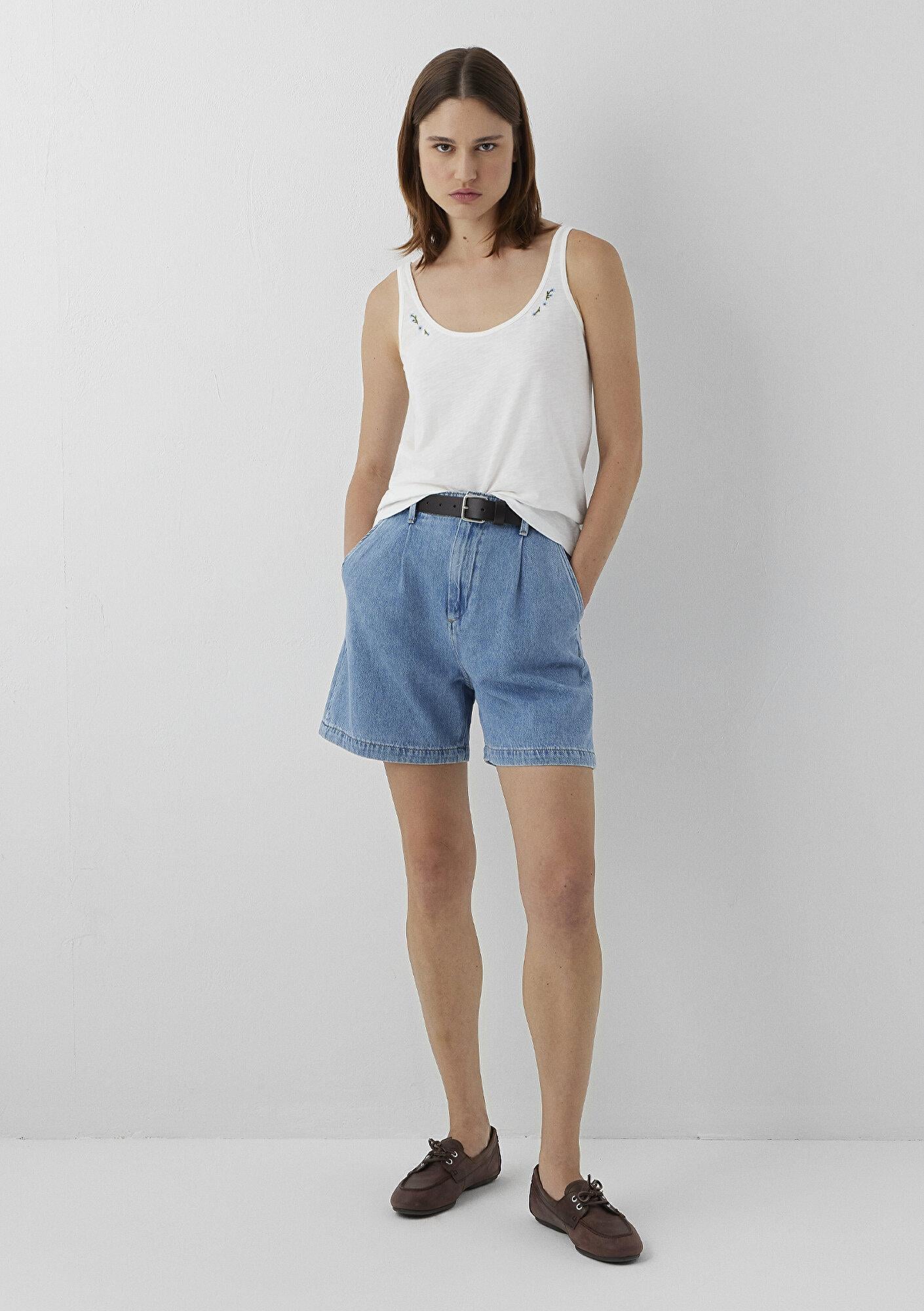 Mavi Mandy Maviterrenean Indigo Mavisi Jean Şort 1410121-A3905