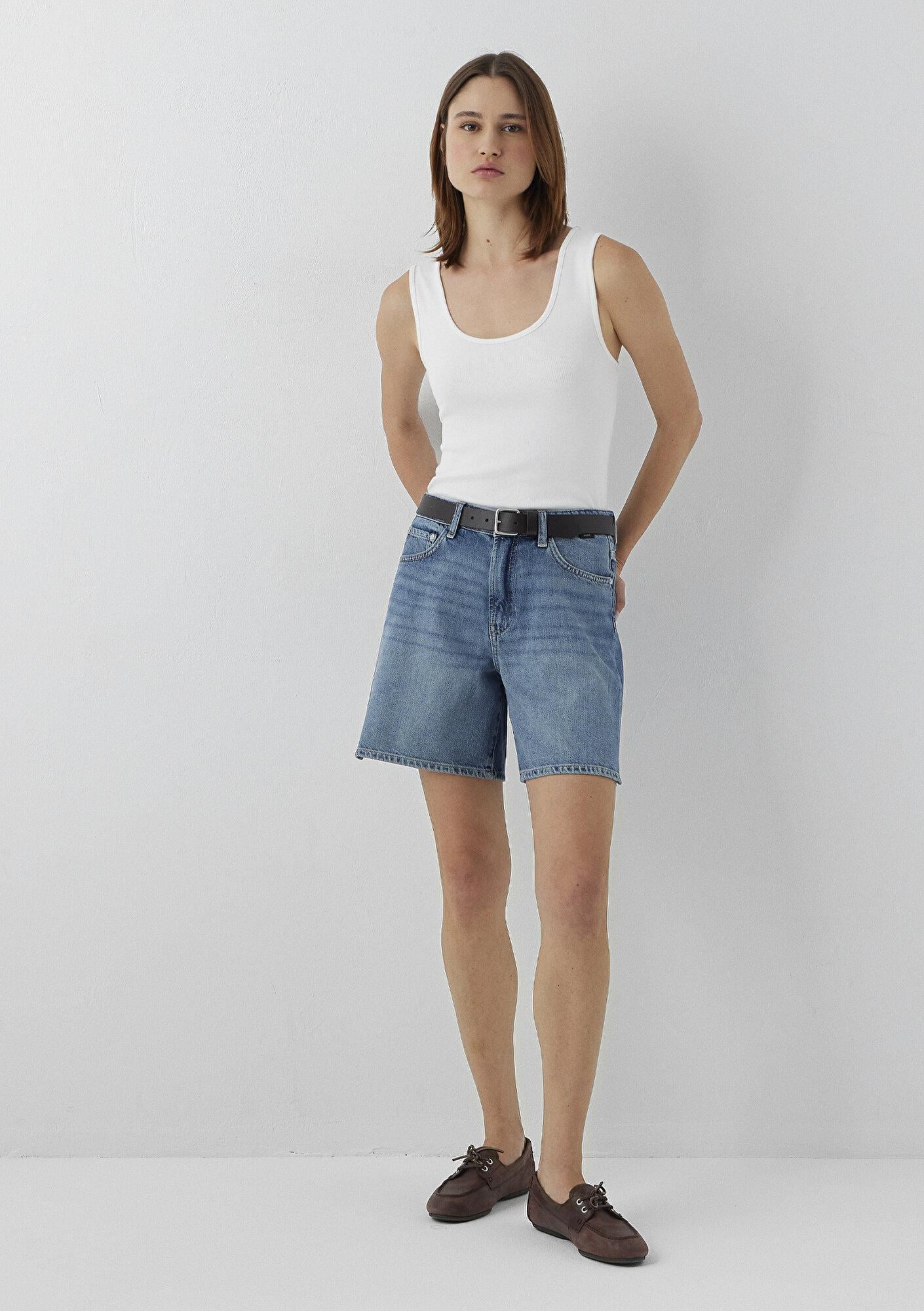 Mavi SIENA SHORT Classic Denim Vintage Indigo Mavisi Jean Şort 1421033-A3200