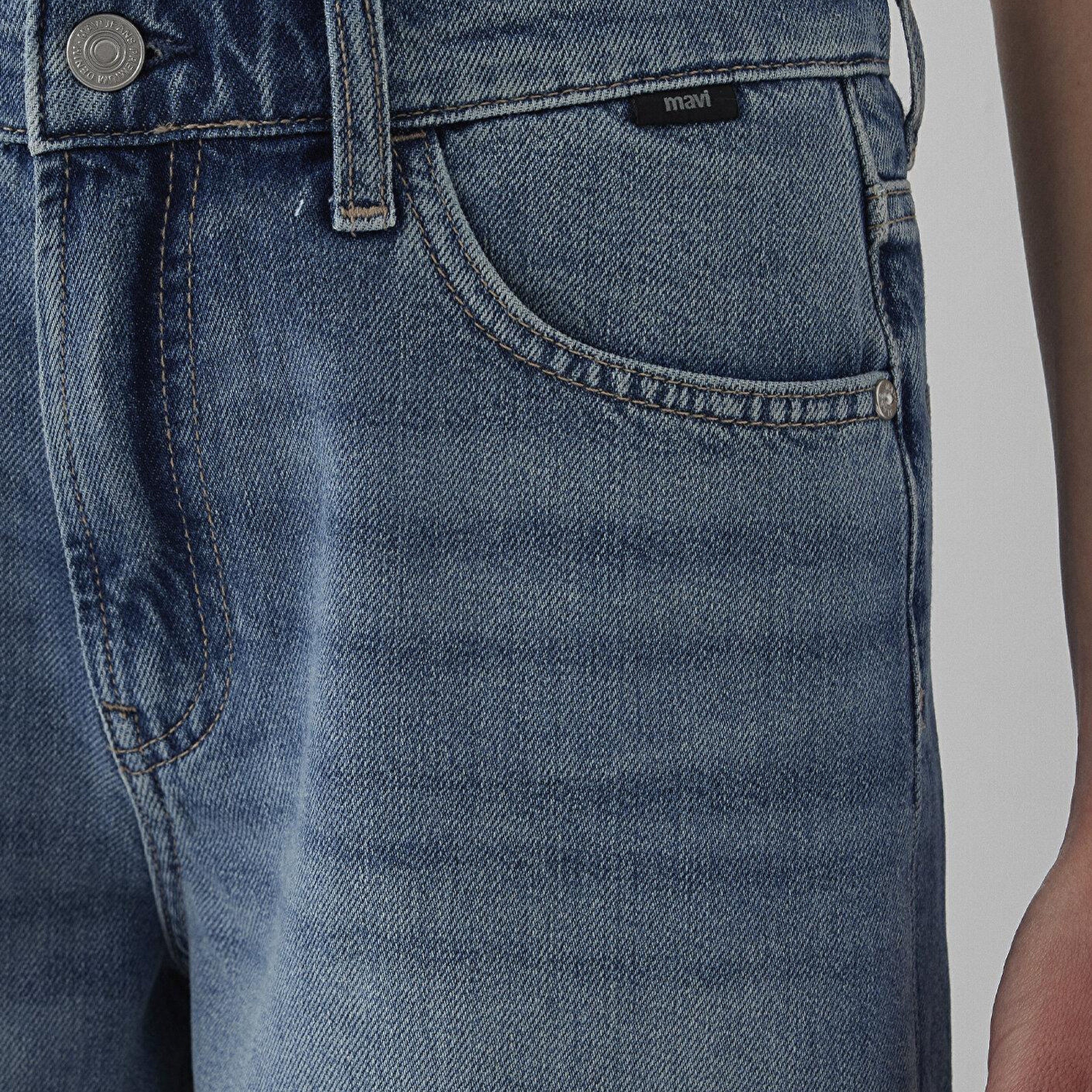 Mavi SIENA SHORT Classic Denim Vintage Indigo Mavisi Jean Şort 1421033-A3200