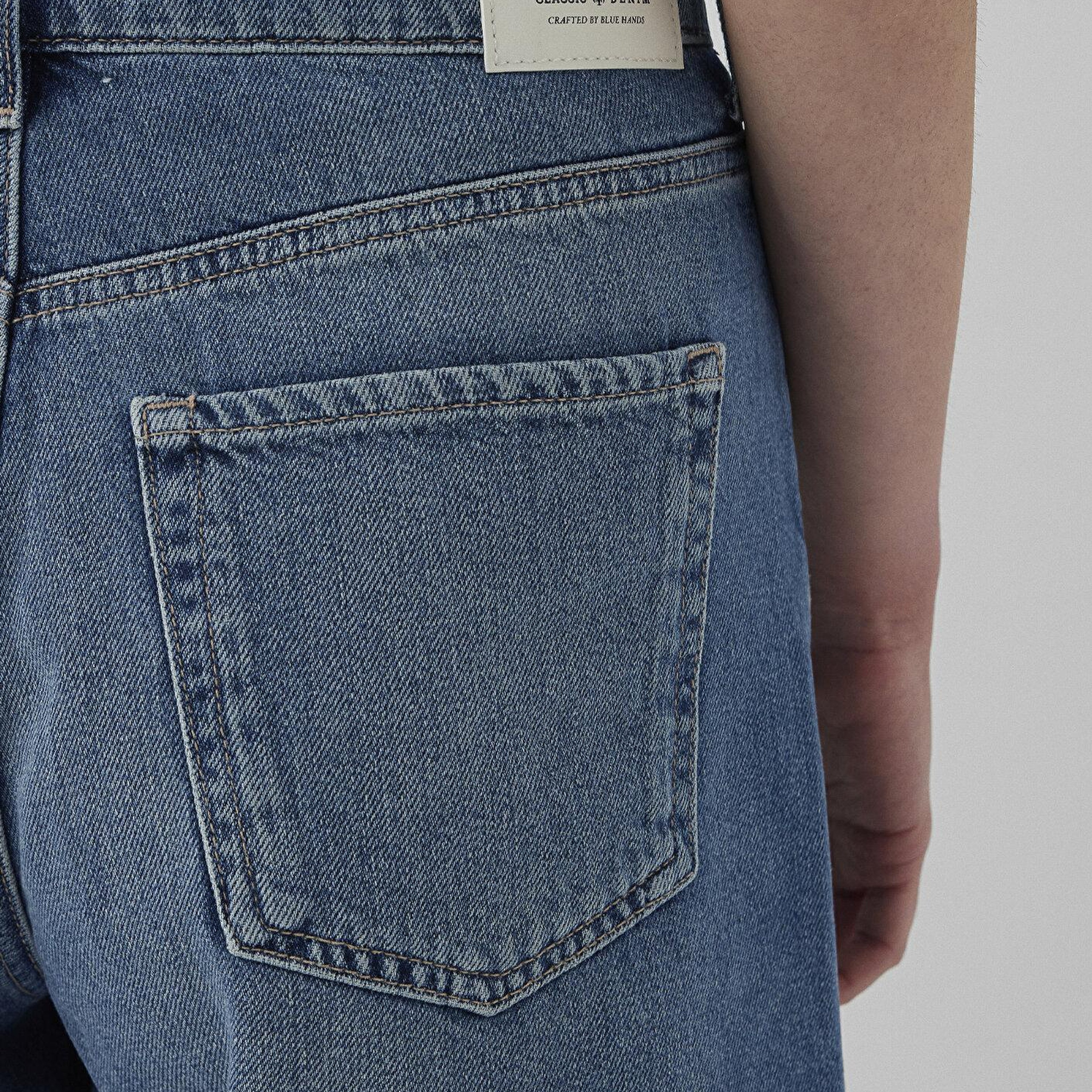 Mavi SIENA SHORT Classic Denim Vintage Indigo Mavisi Jean Şort 1421033-A3200