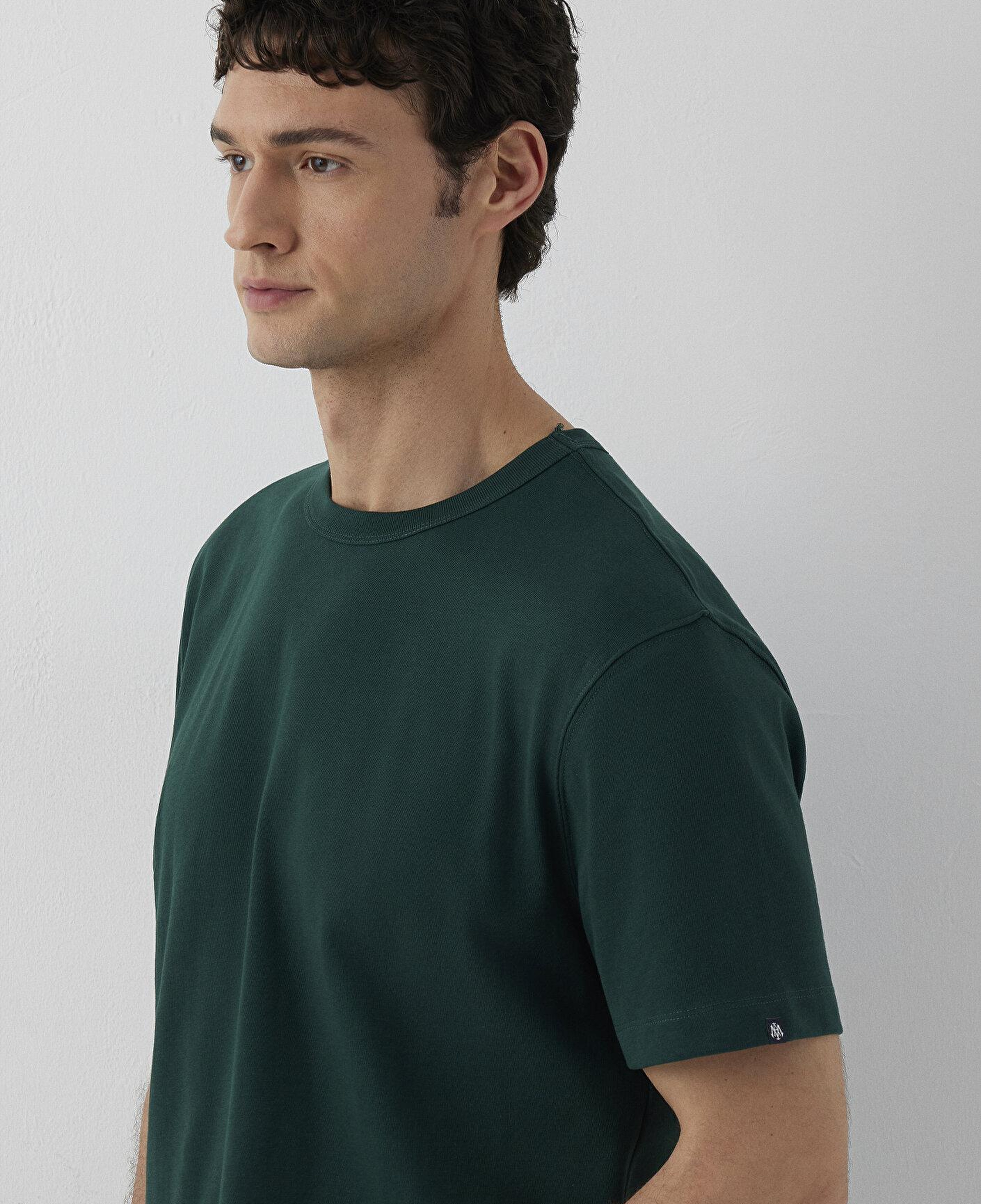 Mavi Yeşil Basic Tişört Regular Fit / Normal Kesim 0613509-85173