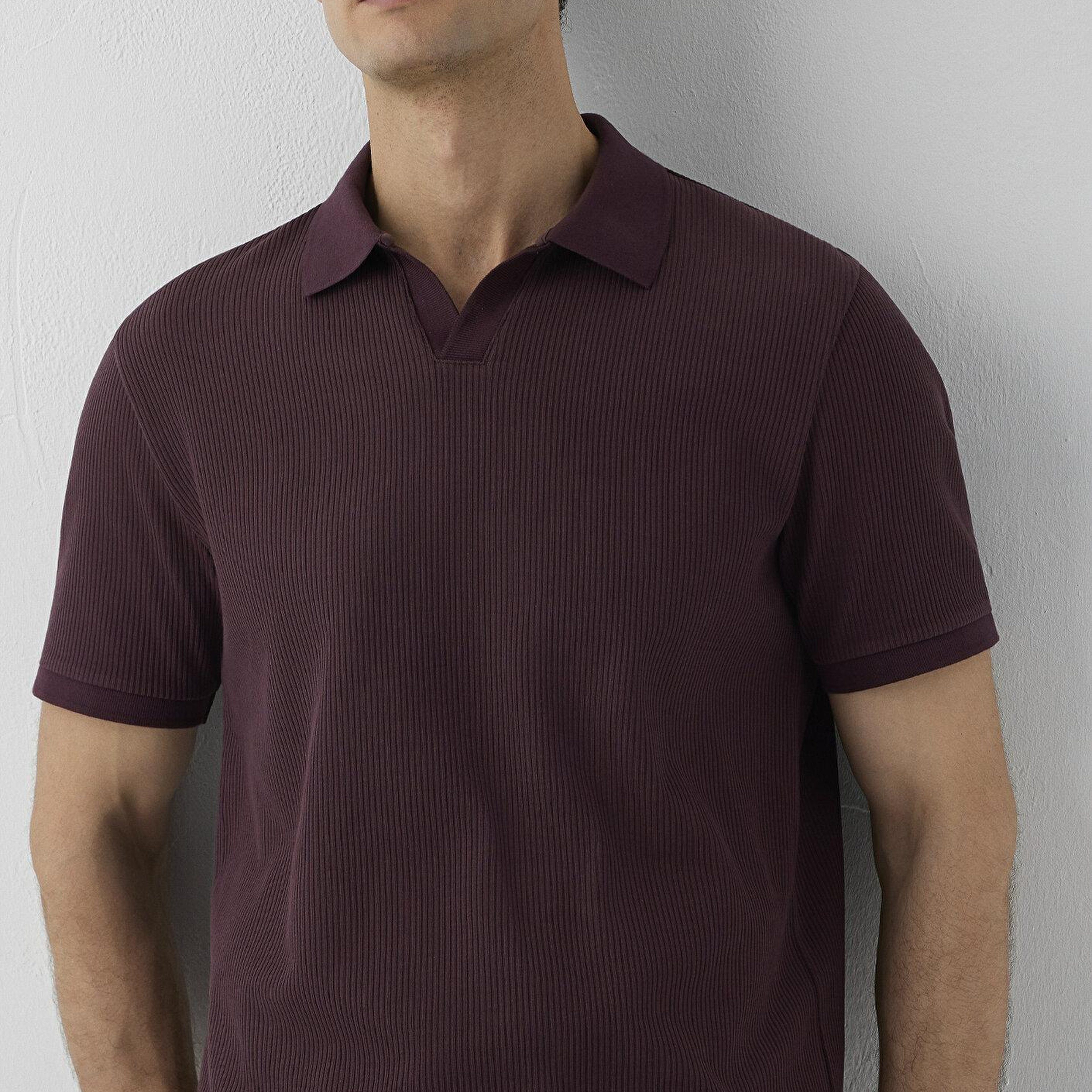 Mavi Kahverengi Polo Tişört Regular Fit / Normal Kesim 0613546-70223