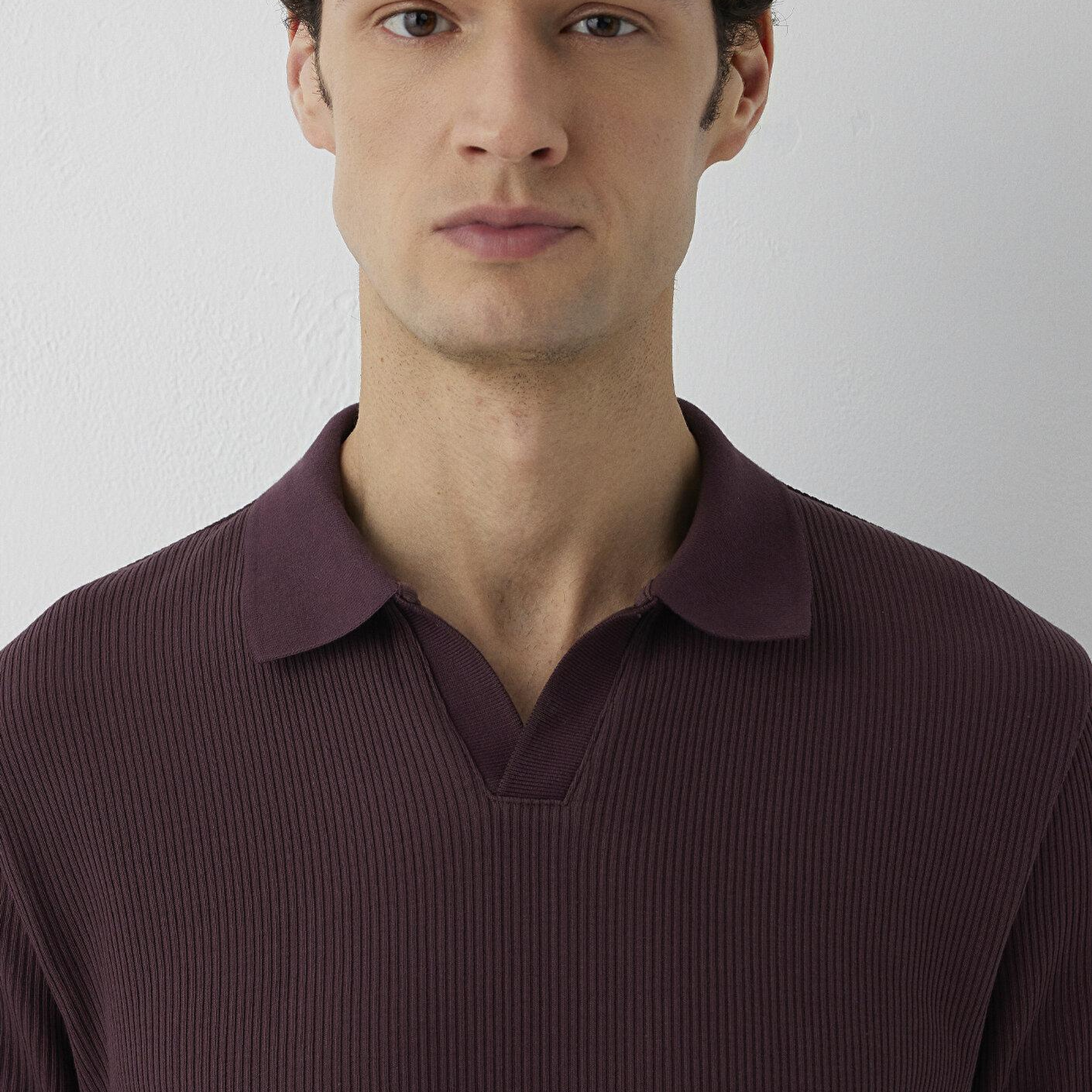 Mavi Kahverengi Polo Tişört Regular Fit / Normal Kesim 0613546-70223