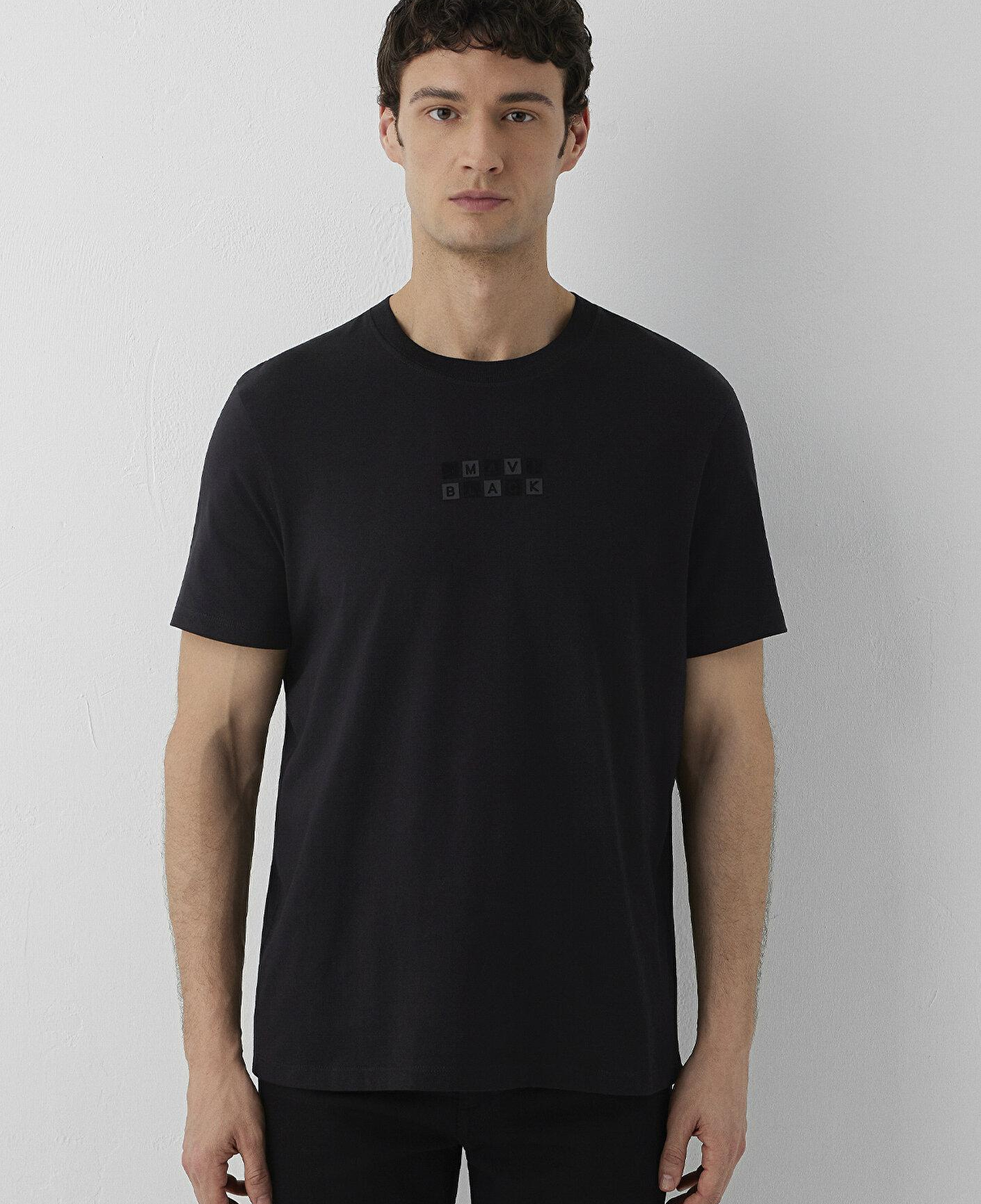 Mavi Mavi Black Siyah Tişört Regular Fit / Normal Kesim 0613532-900