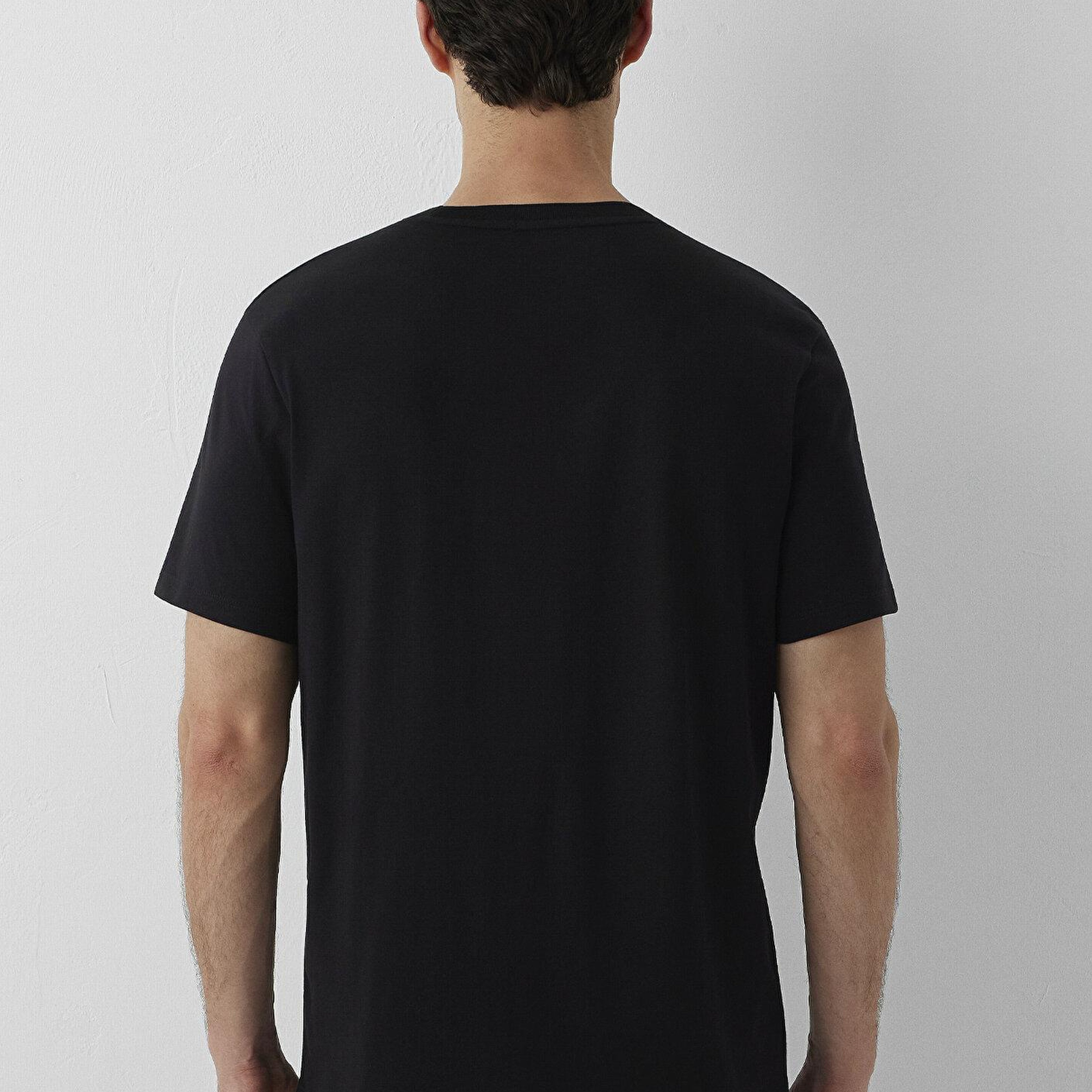 Mavi Mavi Black Siyah Tişört Regular Fit / Normal Kesim 0613532-900