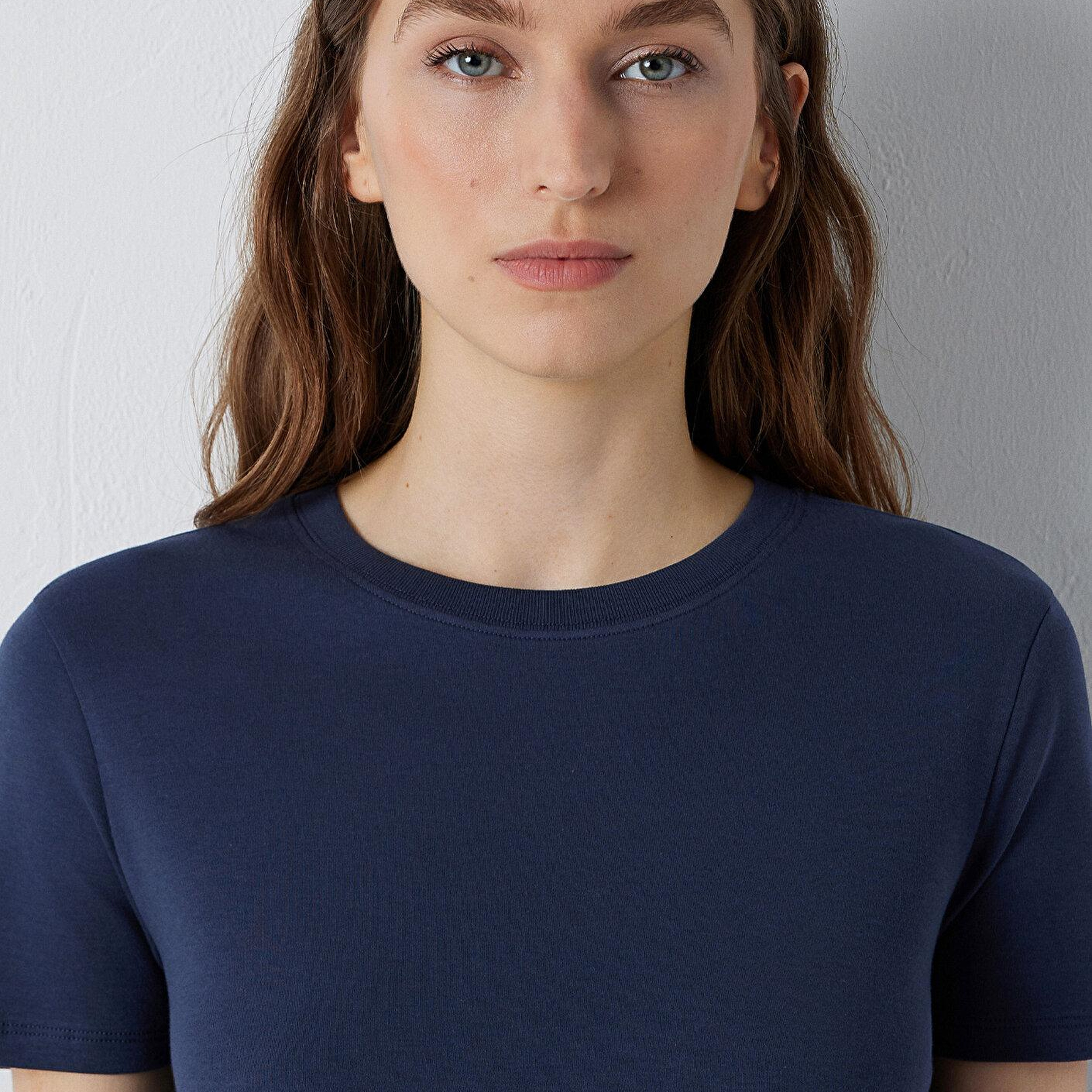Mavi Siyah Basic Tişört Slim Fit / Dar Kesim 1614181-87524