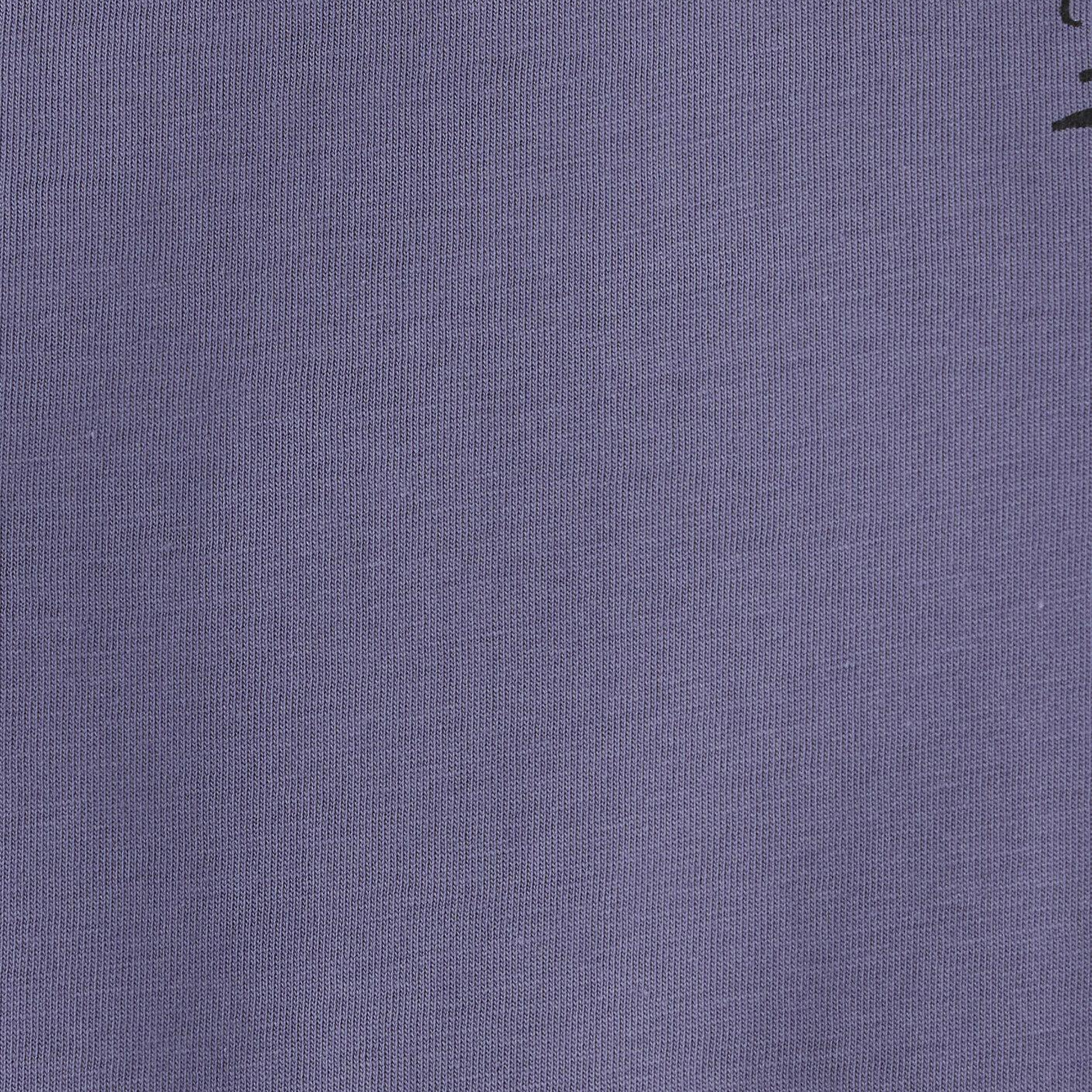 Mavi Kedi Baskılı Mor Tişört Regular Fit / Normal Kesim 1614140-70608