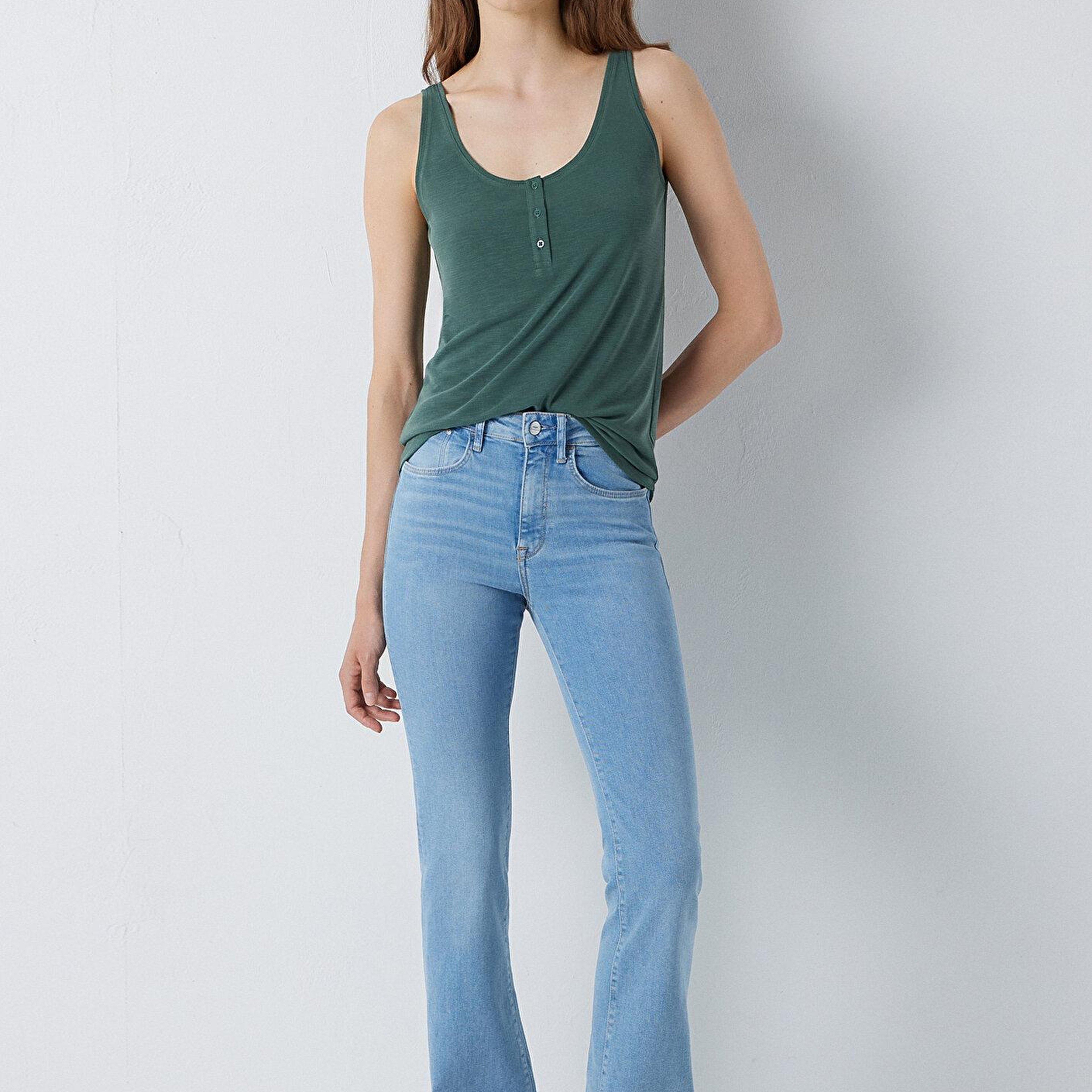 Mavi Haki Atlet Slim Fit / Dar Kesim 1613339-80684