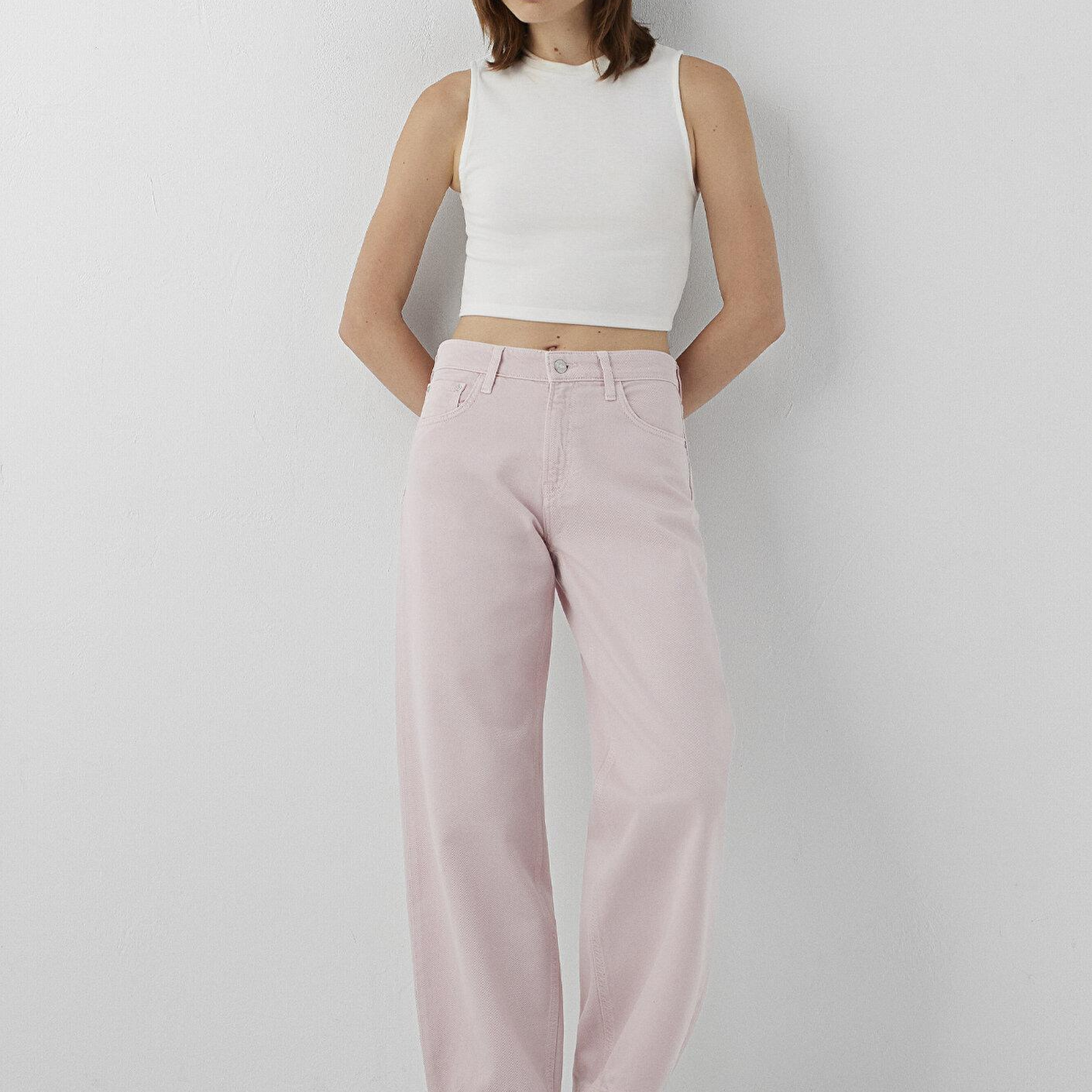 Mavi Leila Classic Denim Pembe Jean Pantolon 1010600-A3367