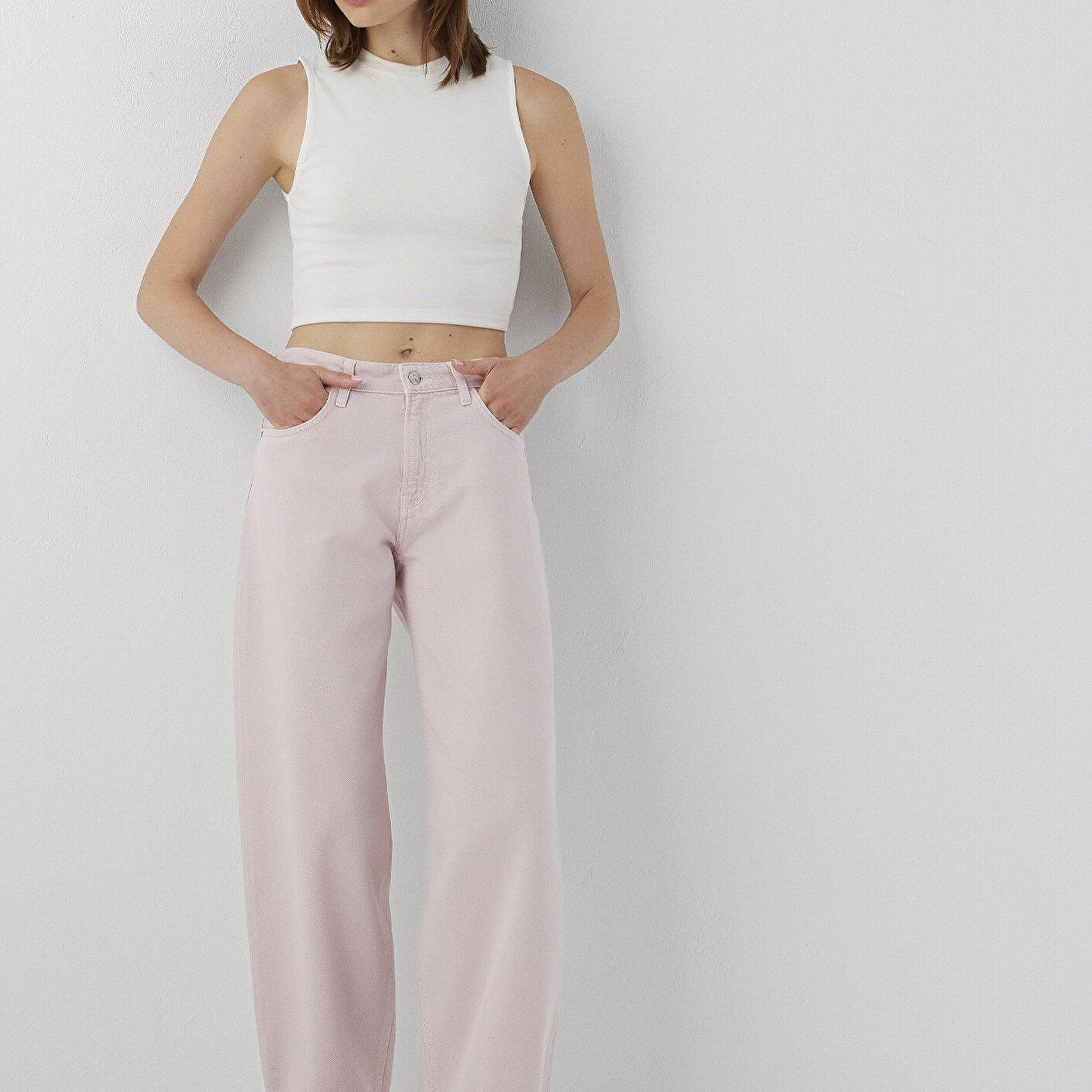 Mavi Leila Classic Denim Pembe Jean Pantolon 1010600-A3367