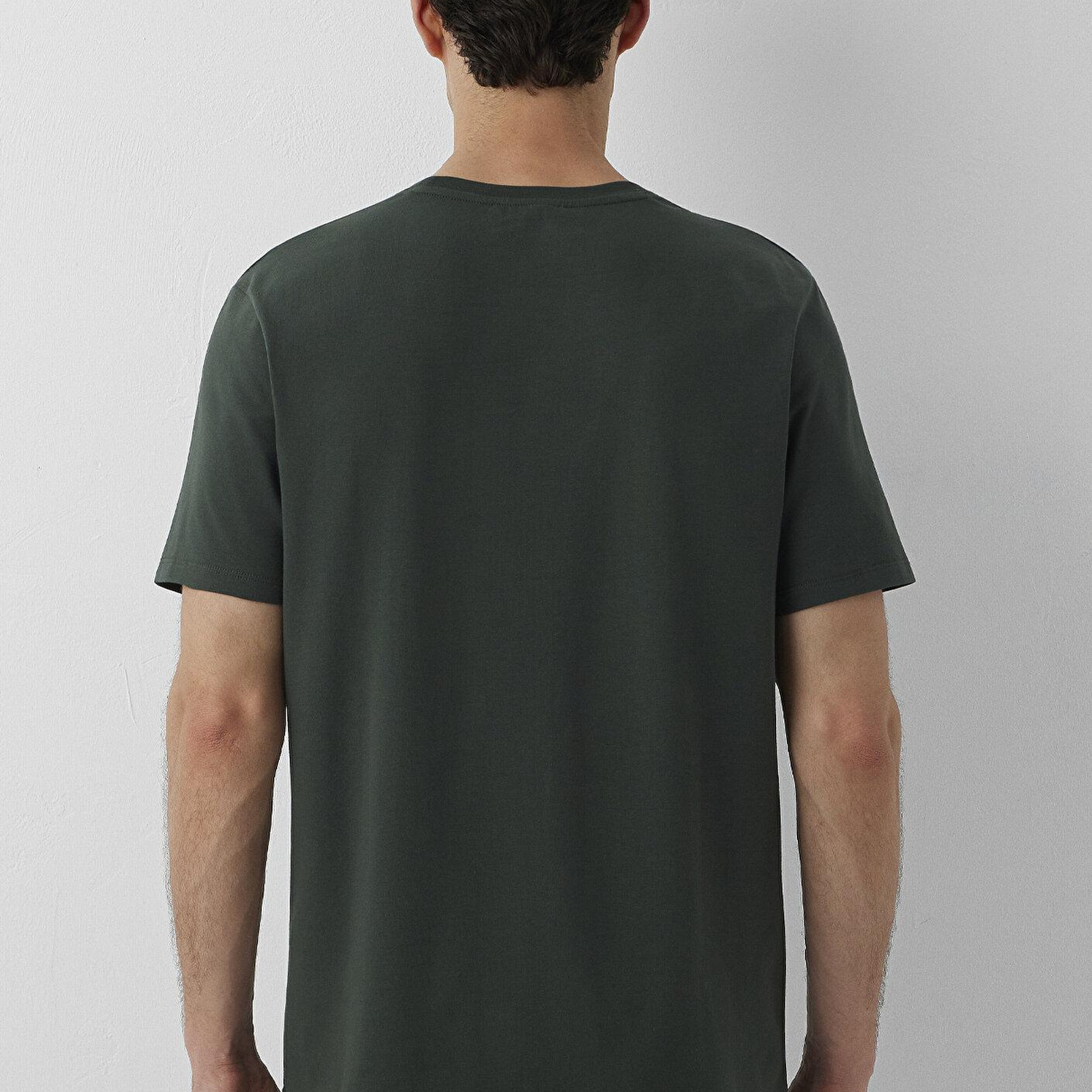 Mavi Yeşil Basic Tişört Regular Fit / Normal Kesim 0610252-71602