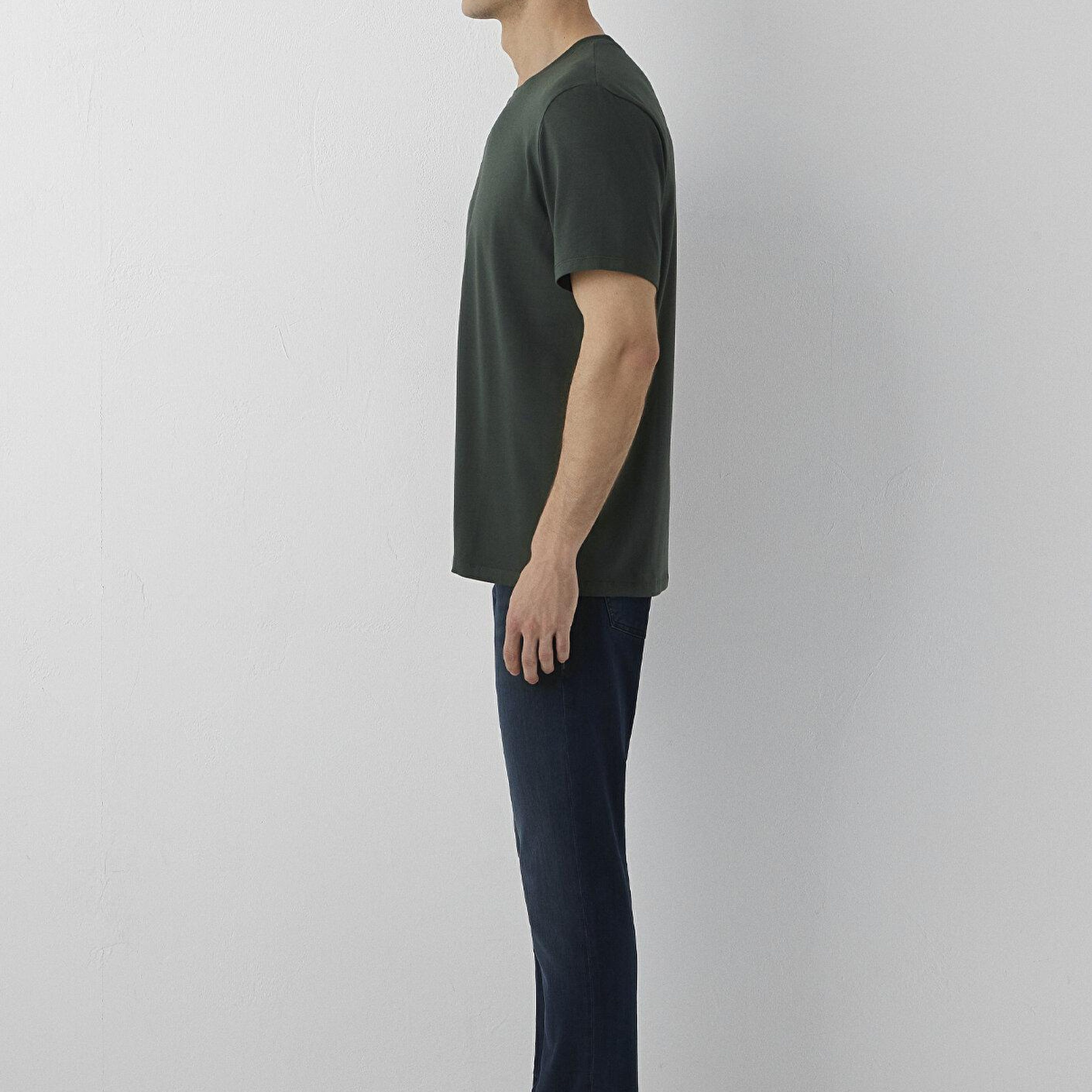 Mavi Yeşil Basic Tişört Regular Fit / Normal Kesim 0610252-71602