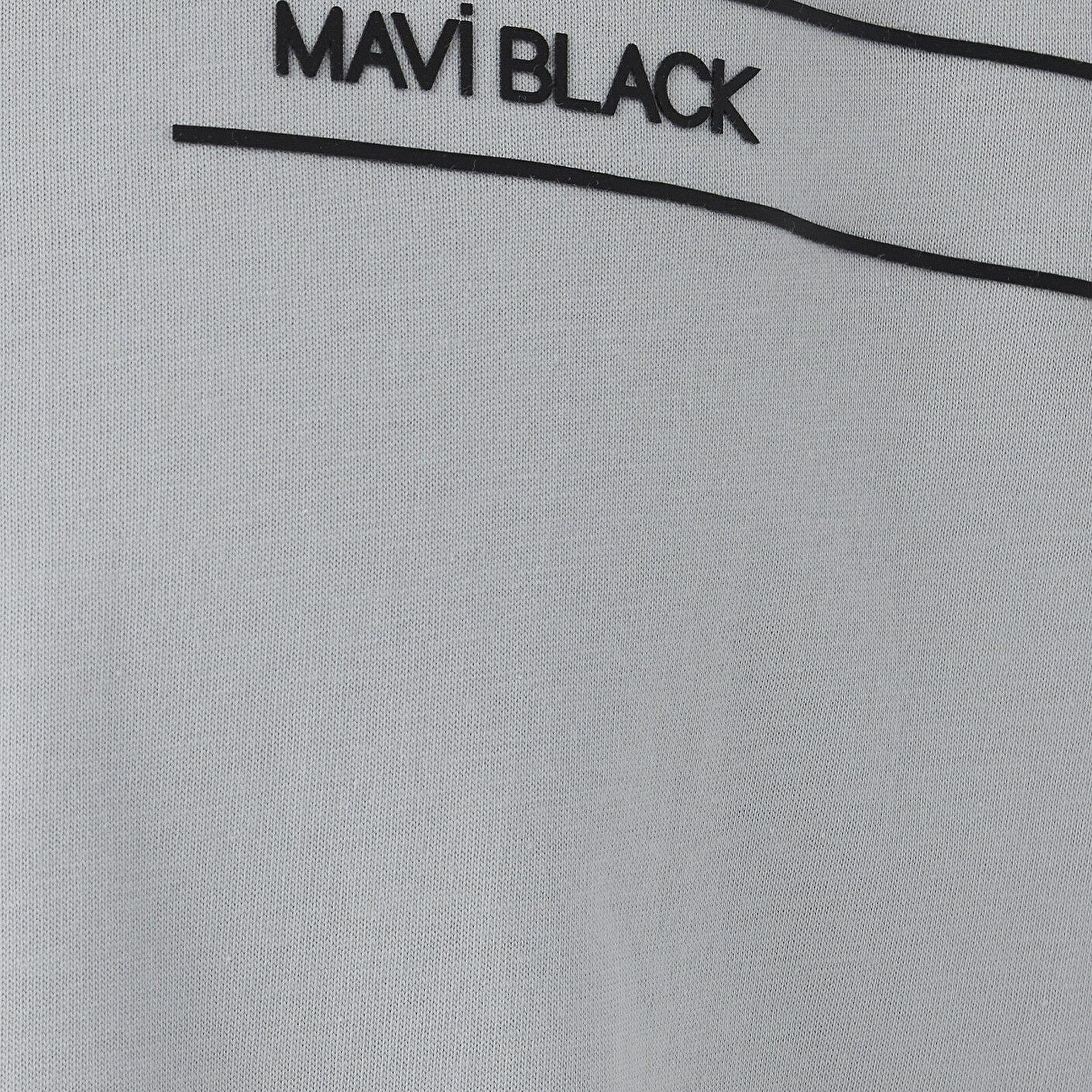 Mavi Mavi Black Gri Tişört Loose Fit / Bol Rahat Kesim 0613589-70075