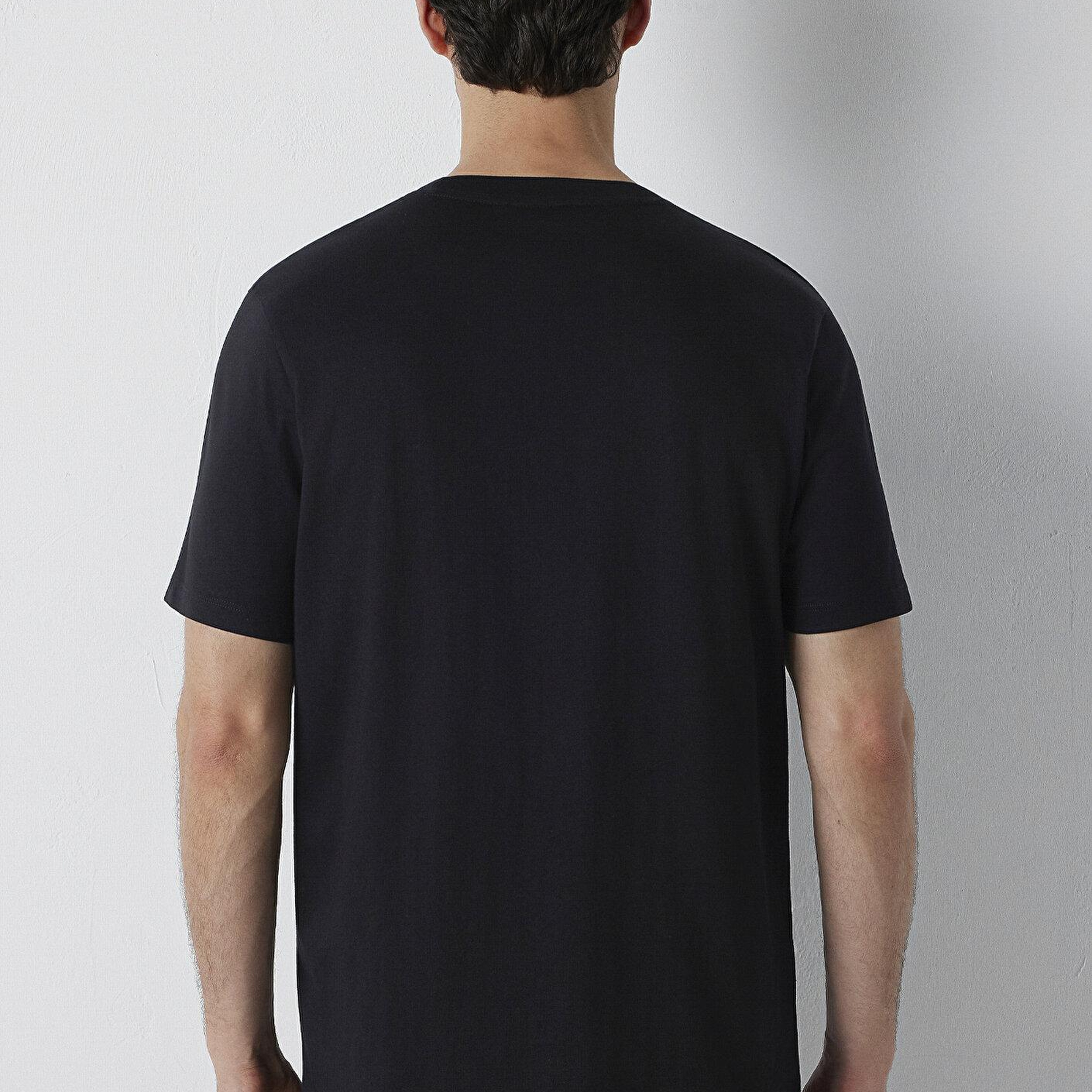 Mavi Mavi Black Siyah Tişört Regular Fit / Normal Kesim 0613528-900