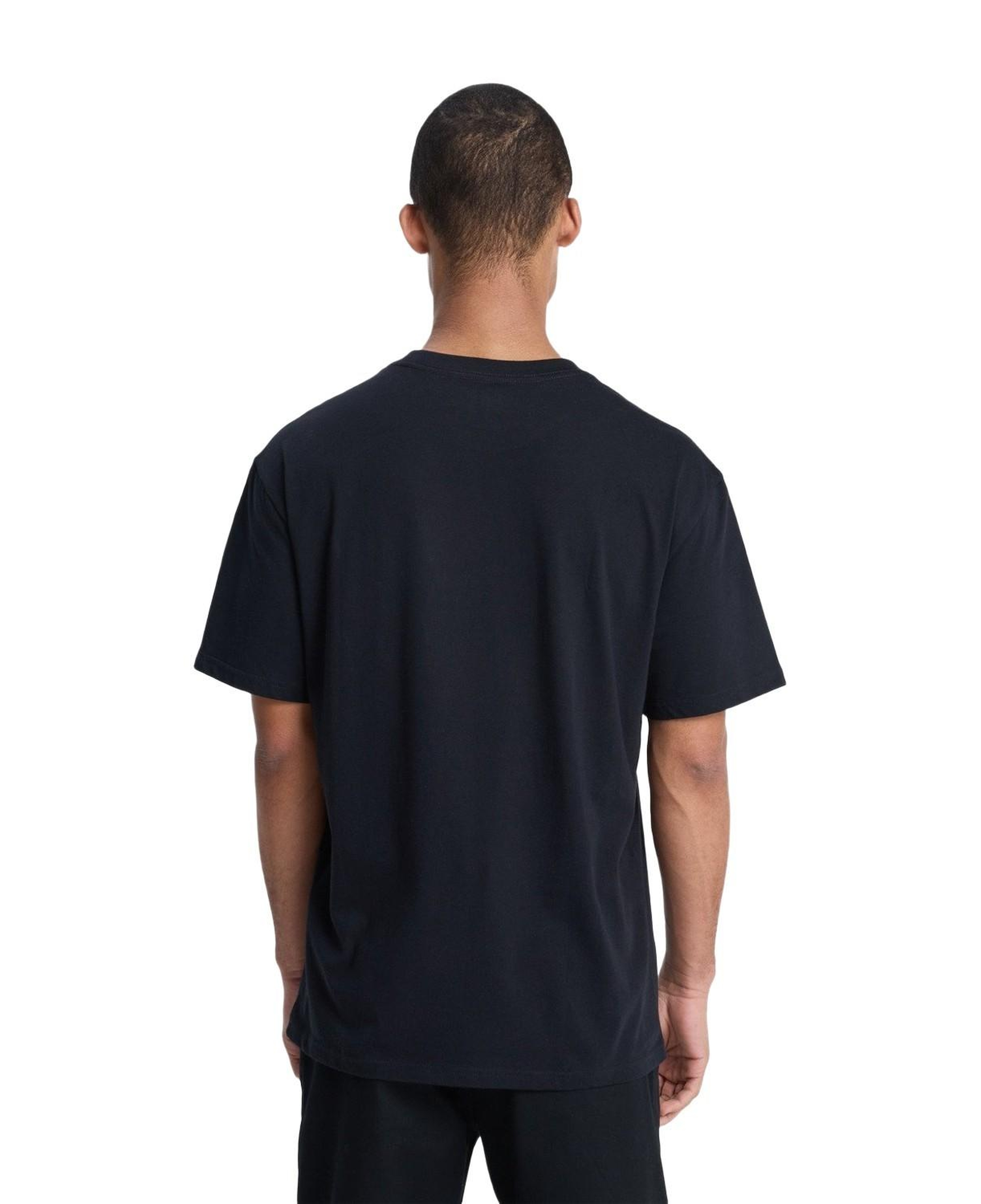 Quiksilver Salt Water Erkek Siyah Tişört
