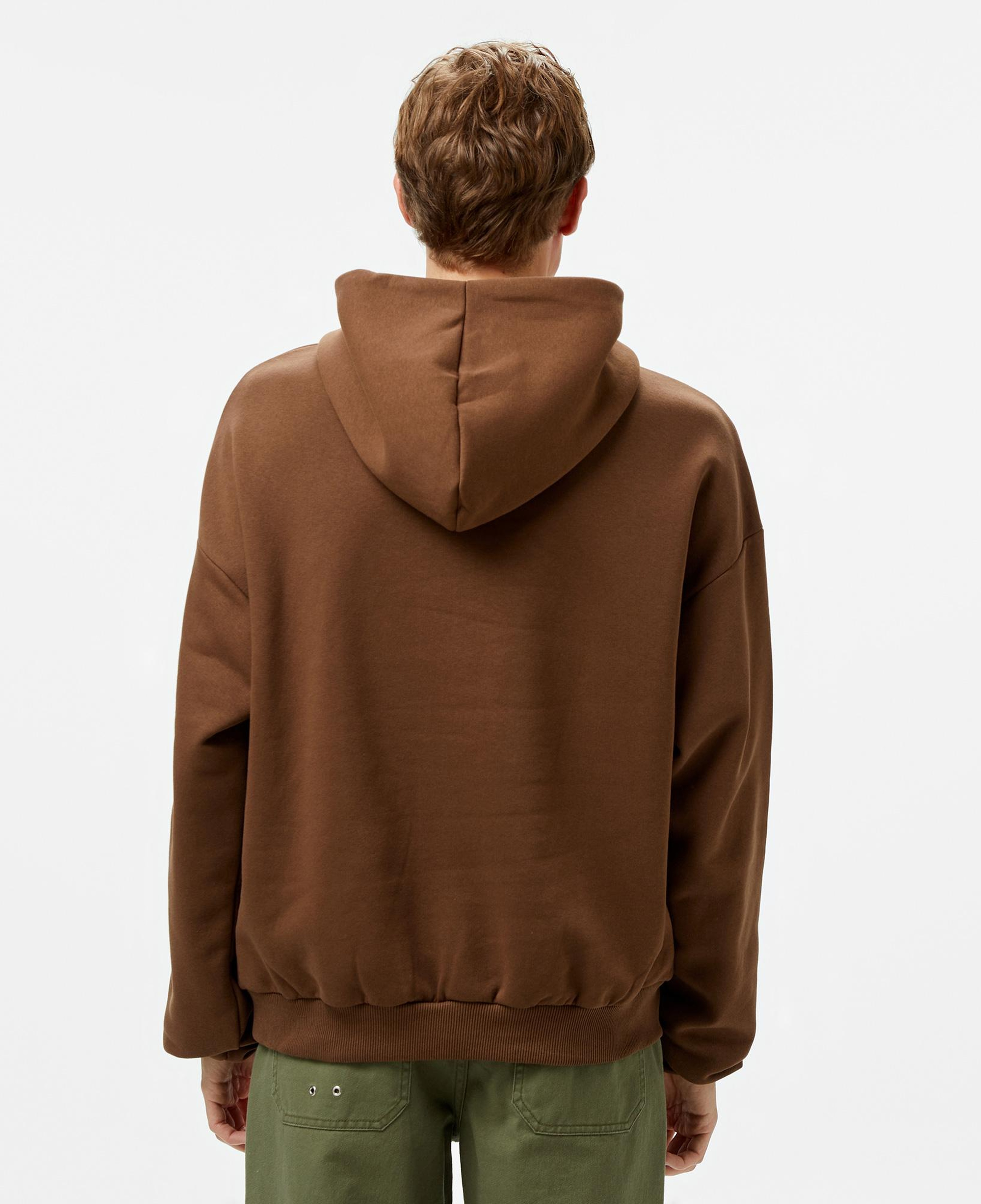 Karl Kani Kani Street Academy Os Erkek Kahverengi Hoodie