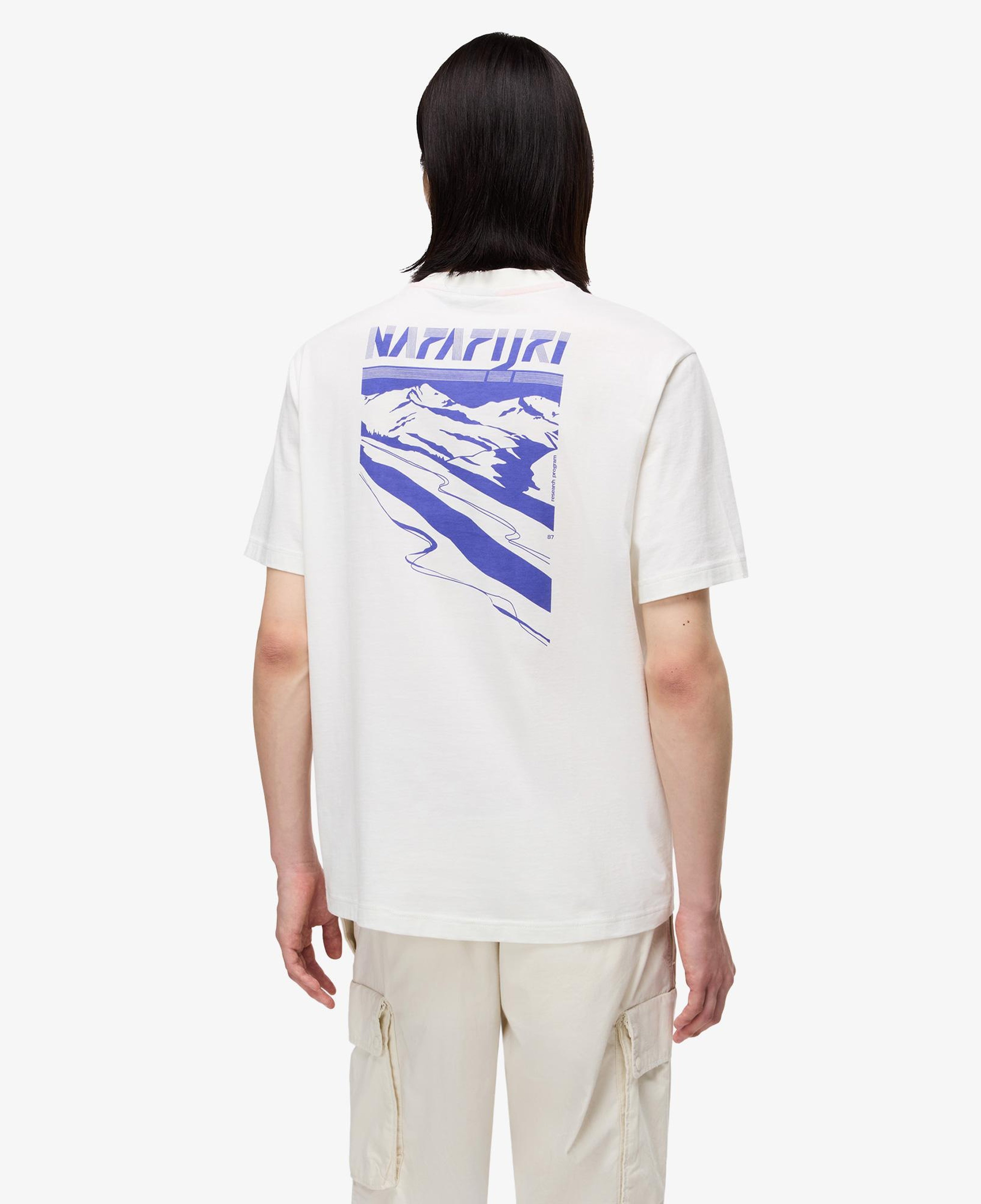 Napapijri S-Guide Erkek Beyaz T-Shirt