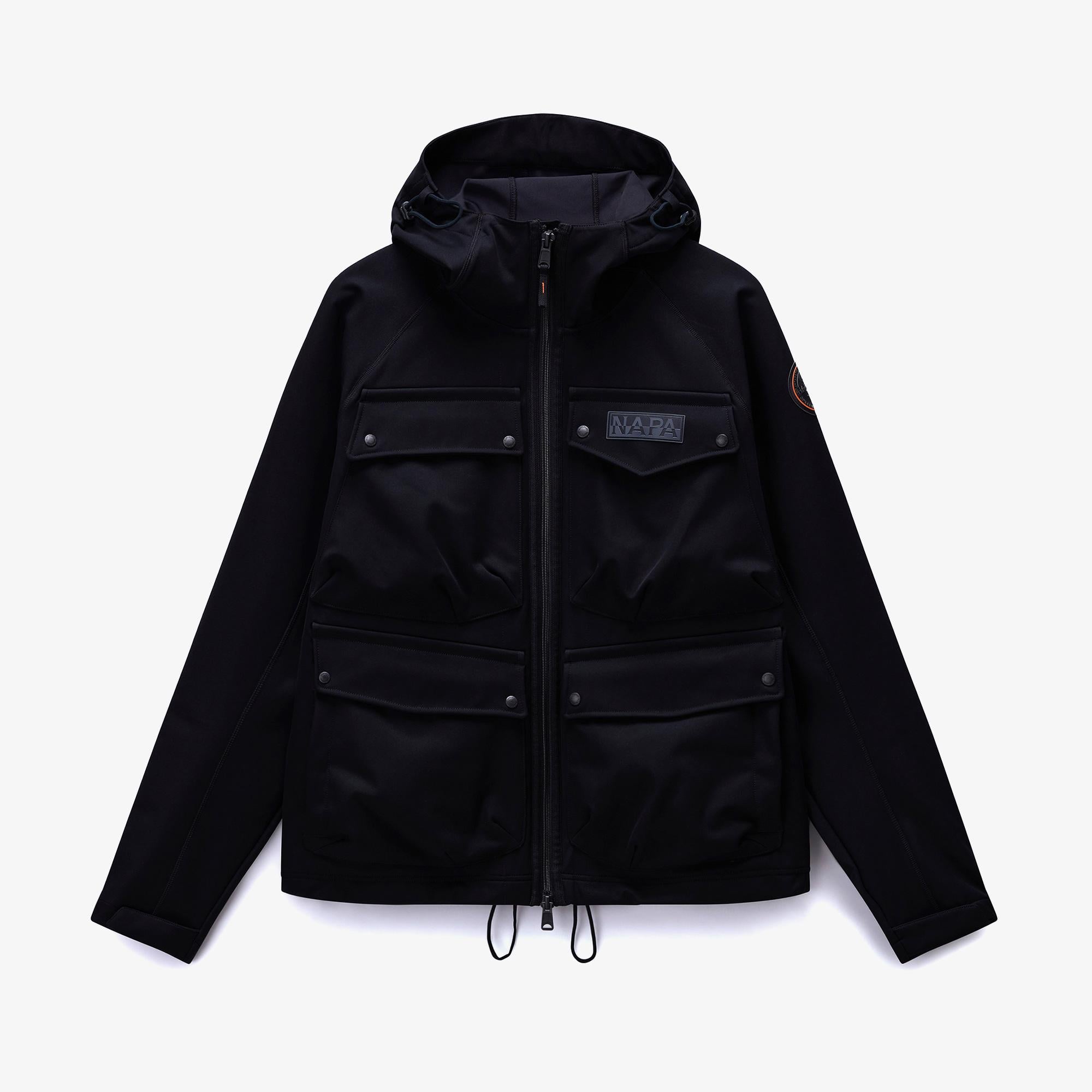 Napapijri Northfarer Puffer Erkek Siyah Mont