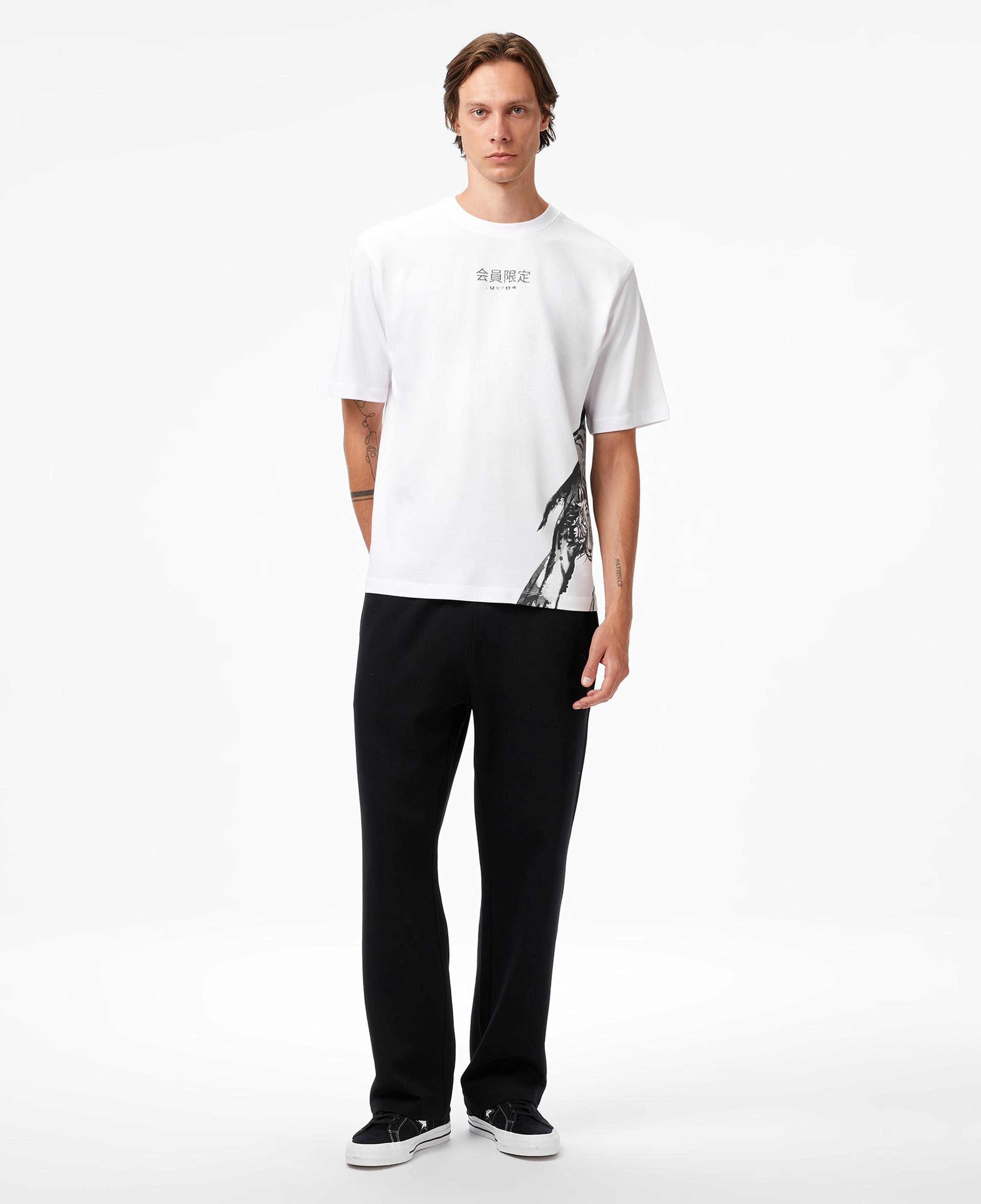 UNITED4 Classic Erkek Beyaz T-Shirt