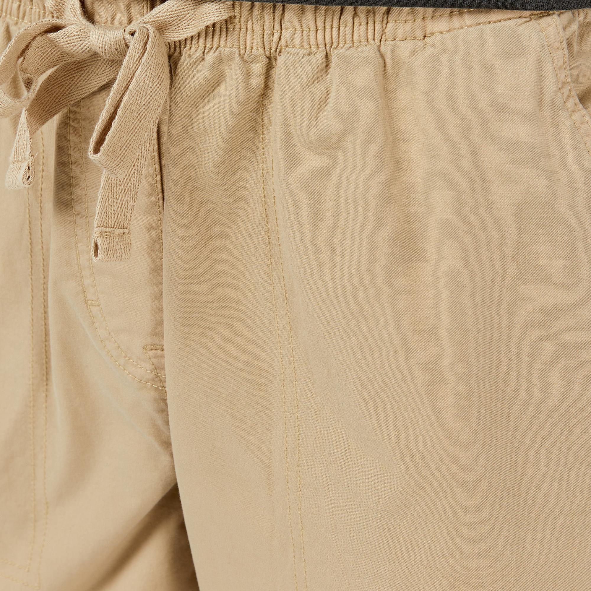 Tommy Hilfiger Loose Cargo Kadın Krem Pantolon