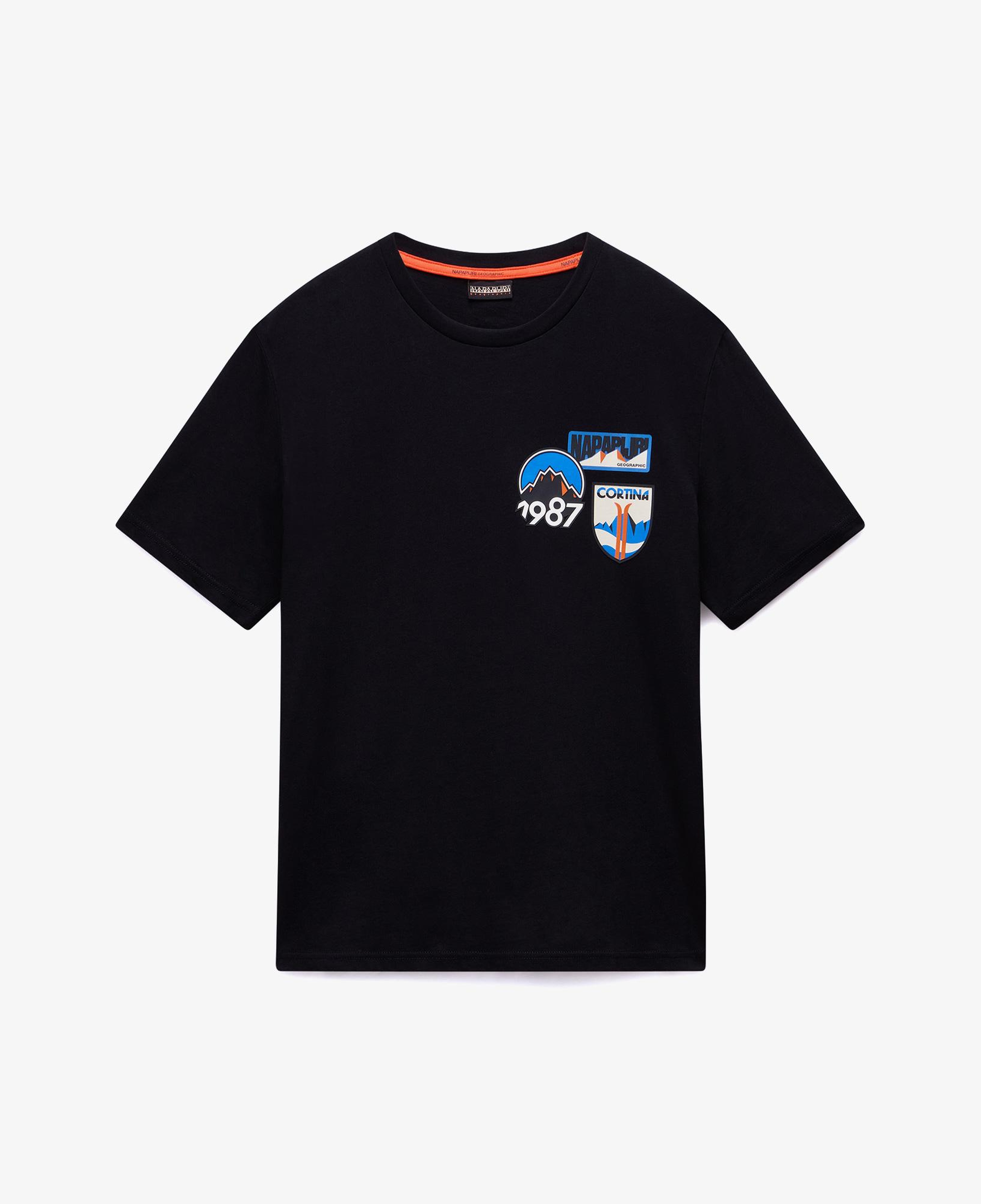 Napapijri S-Montepiana Erkek Siyah T-Shirt