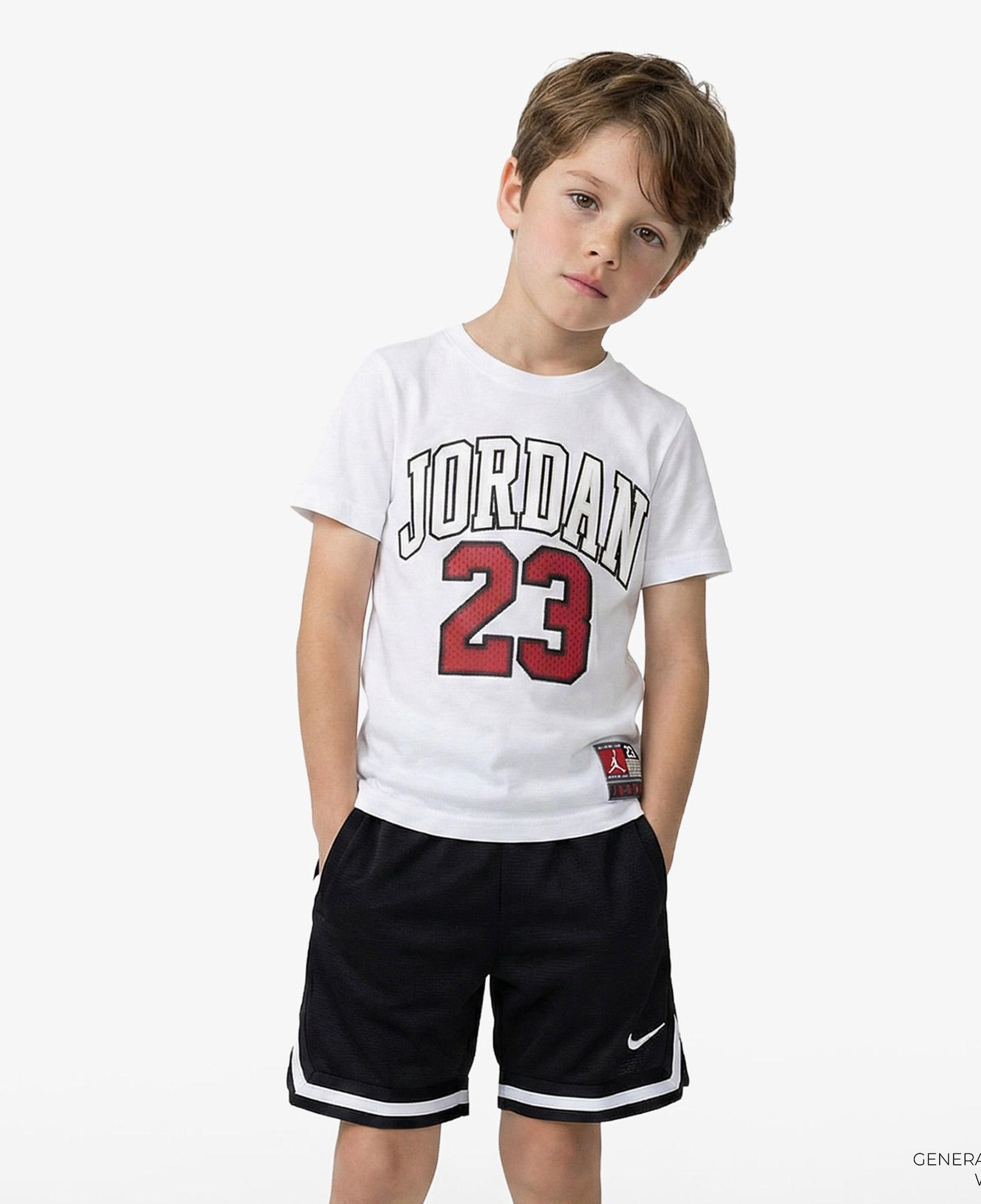 Jordan Practice Flight Çocuk Beyaz T-Shirt