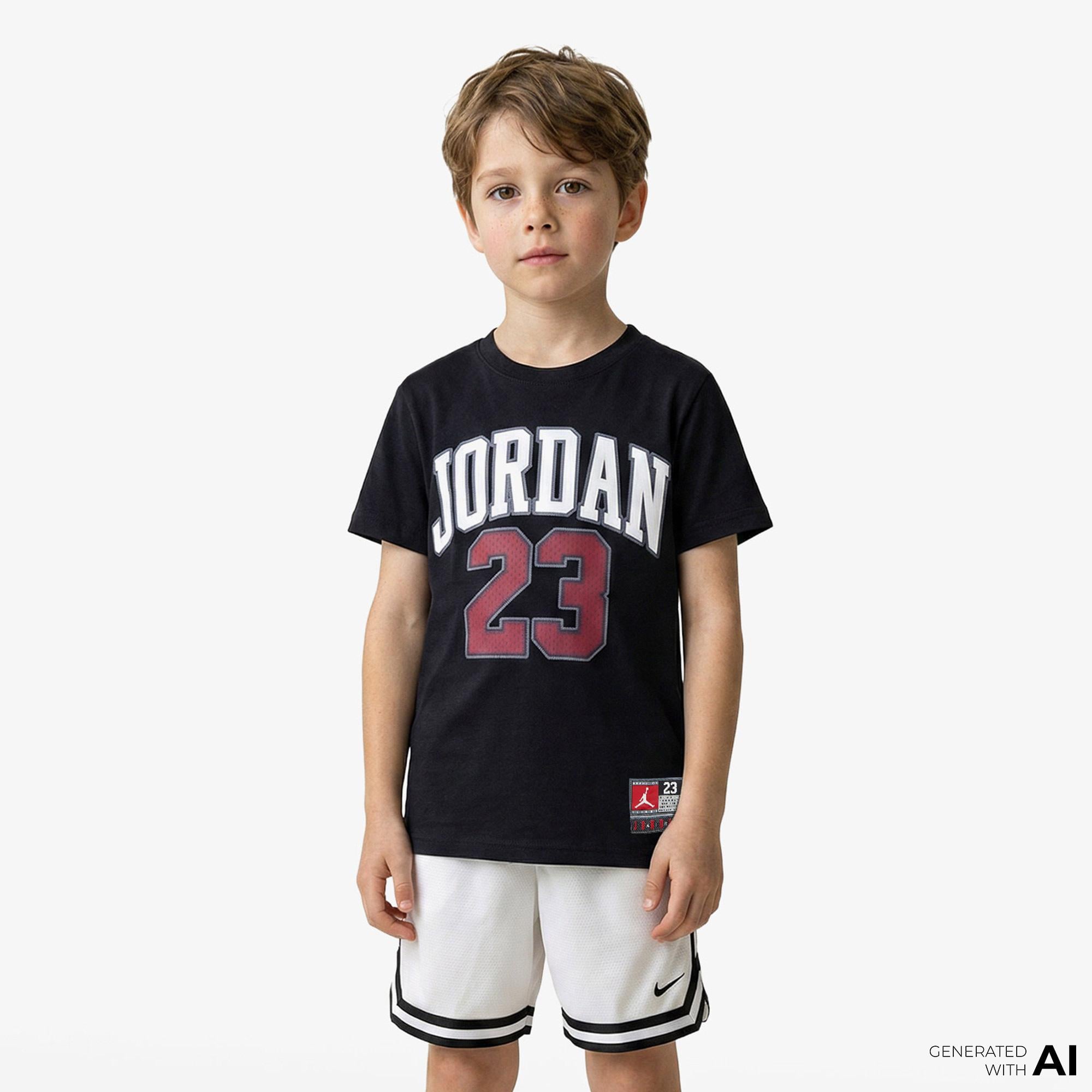 Jordan Practice Flight Çocuk Siyah T-Shirt