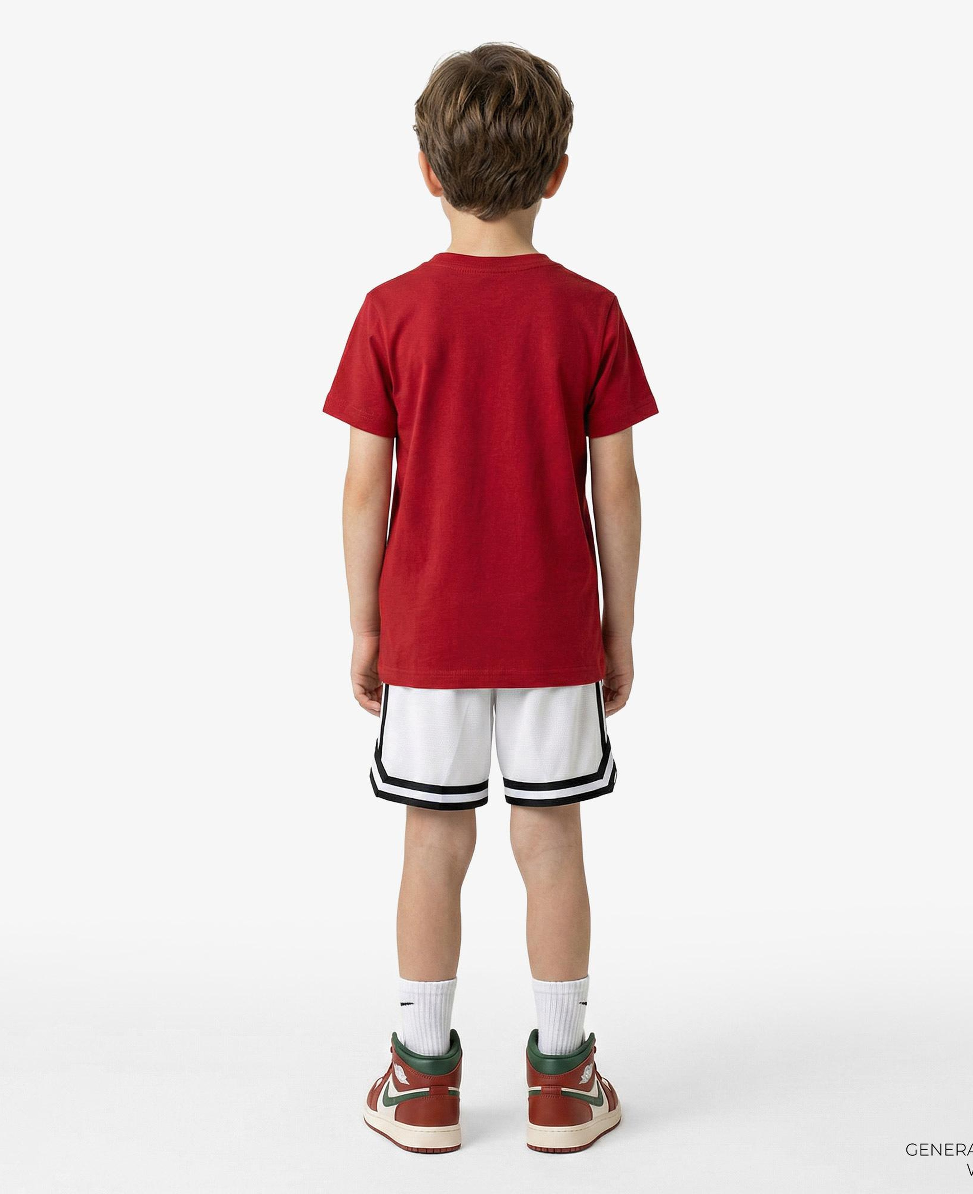 Jordan Practice Flight Çocuk Kırmızı T-Shirt