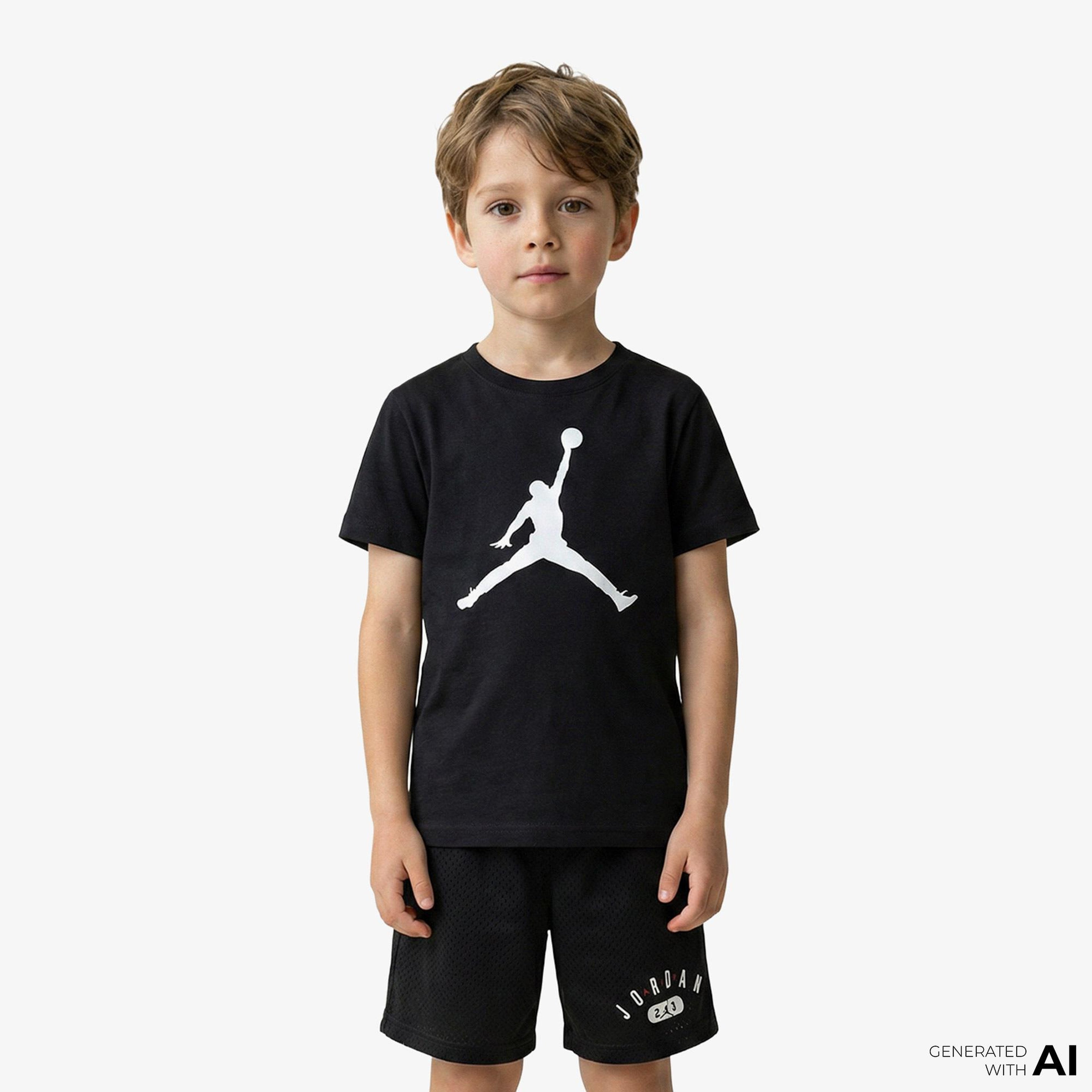 Jordan Jumpman Çocuk Siyah T-Shirt