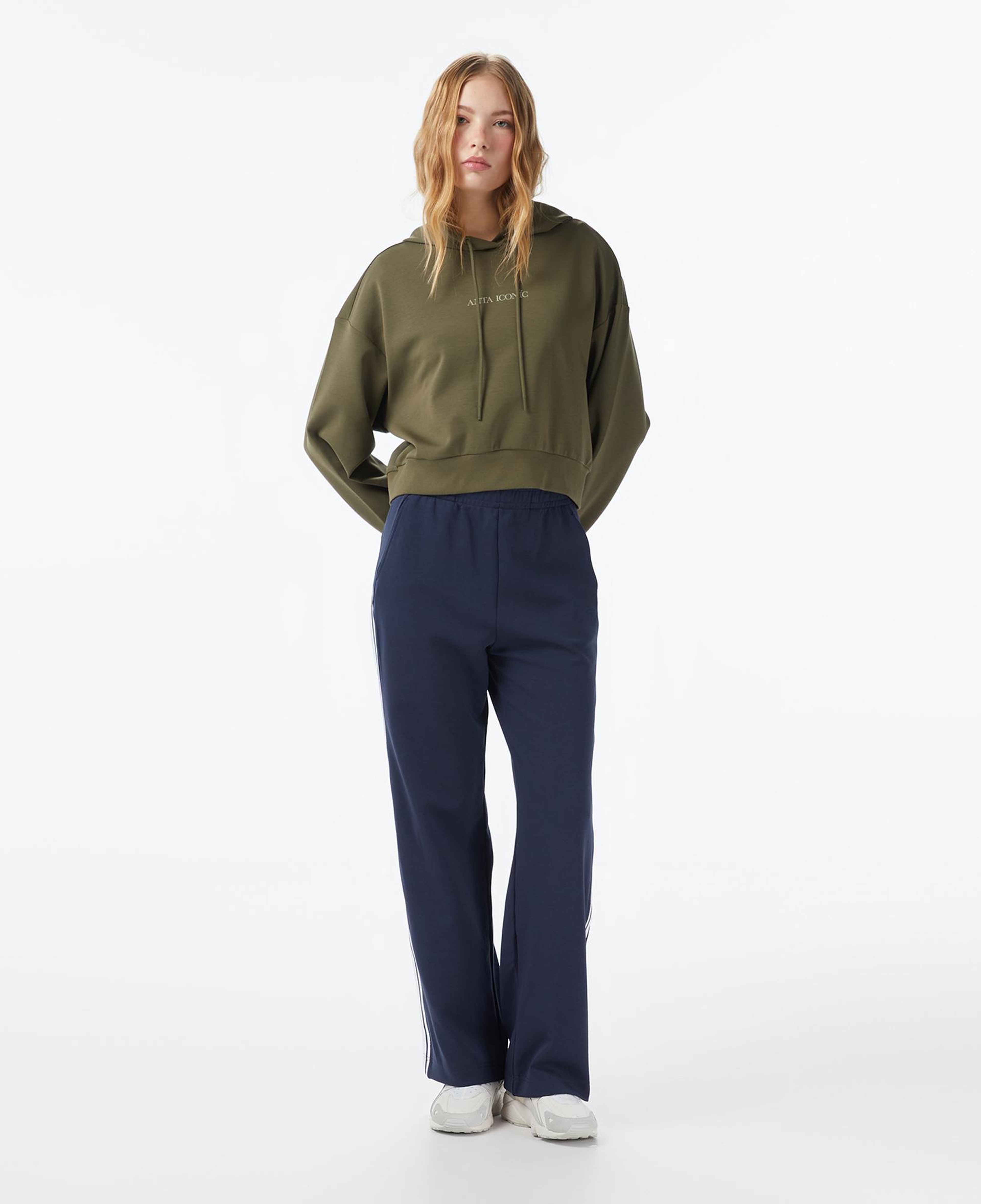 Anta Iconic Kadın Yeşil Sweatshirt