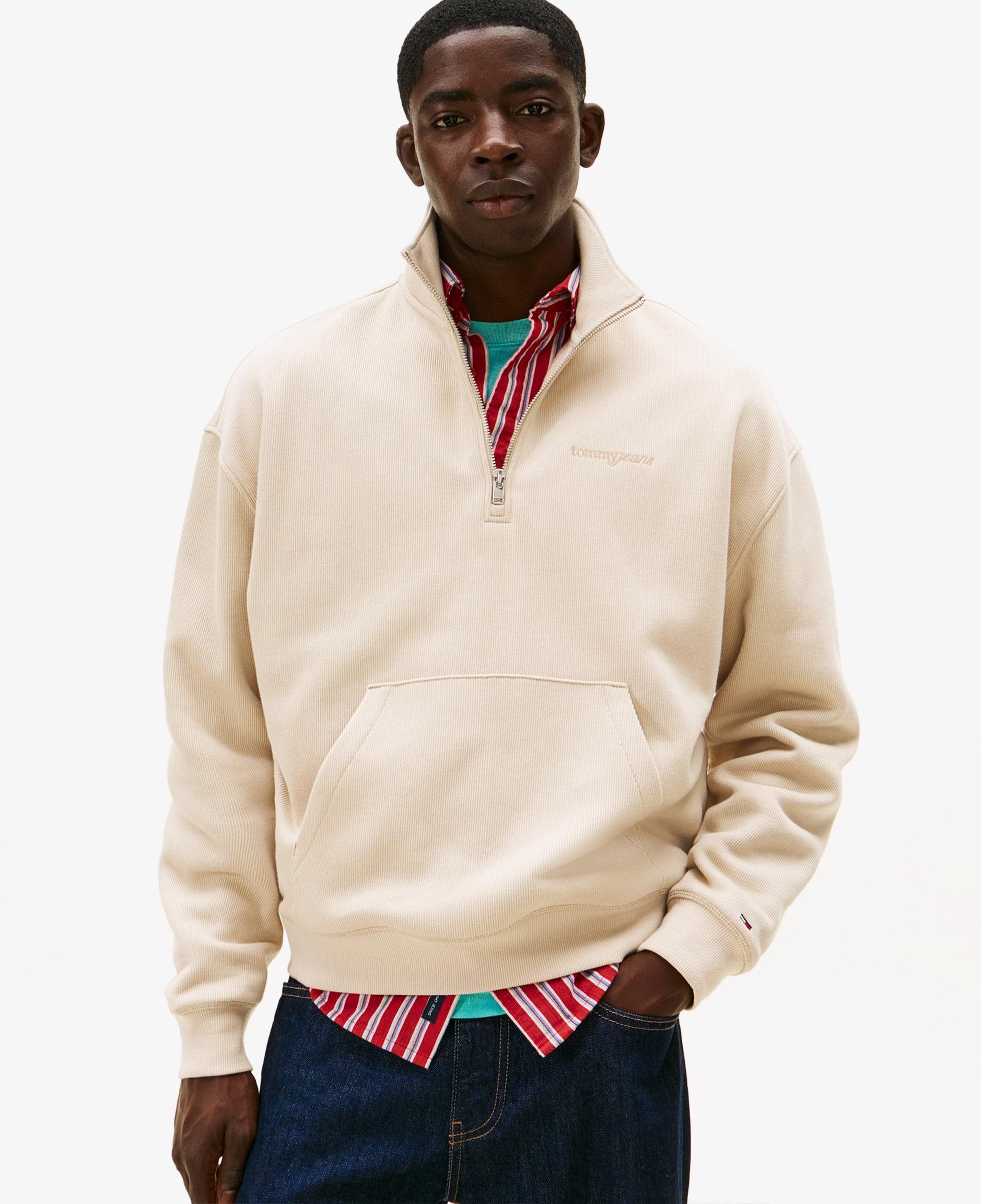 Tommy Hilfiger Jeans 90s Script Rib Fleece Sweatshirt