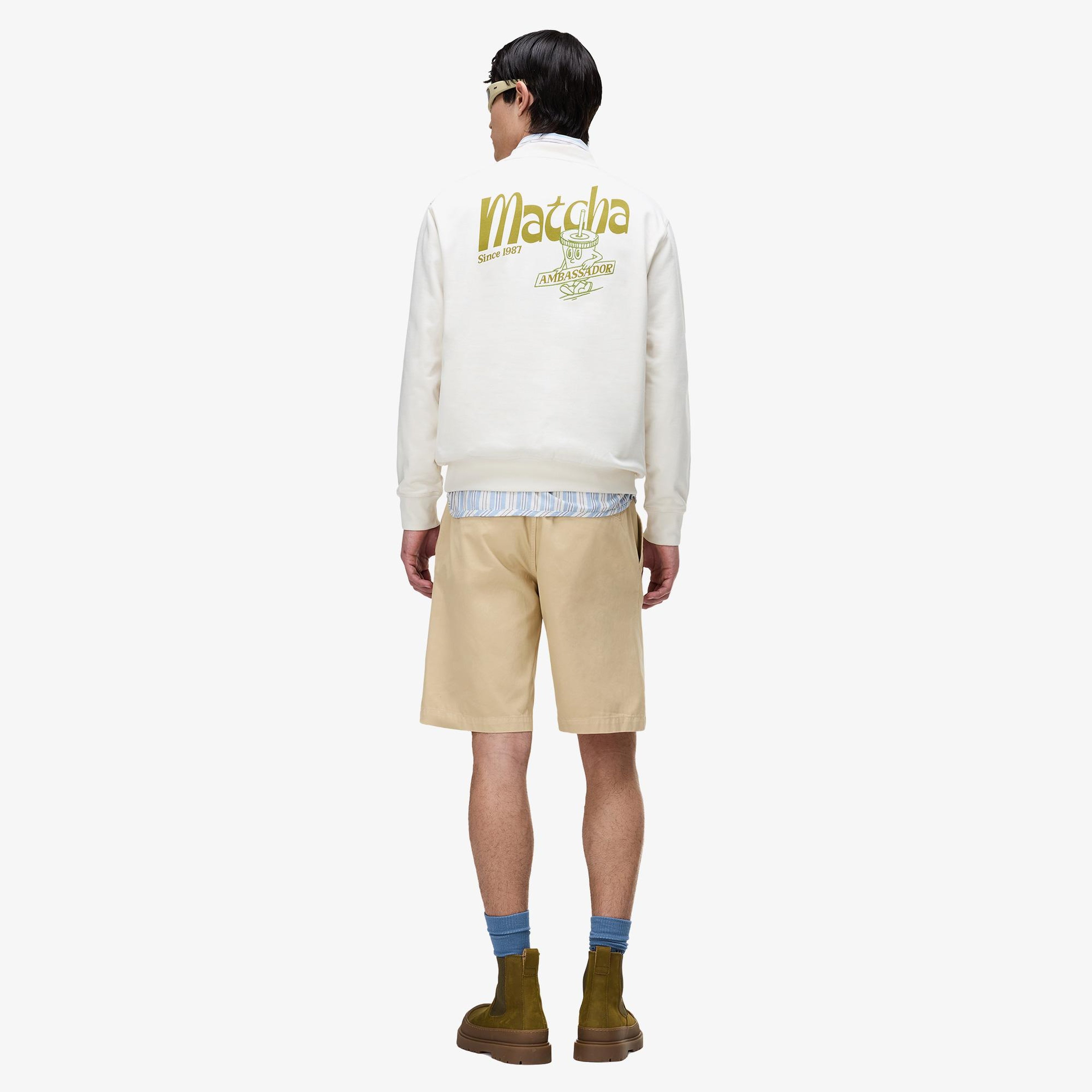Napapijri B-Sol C Erkek Beyaz Sweatshirt