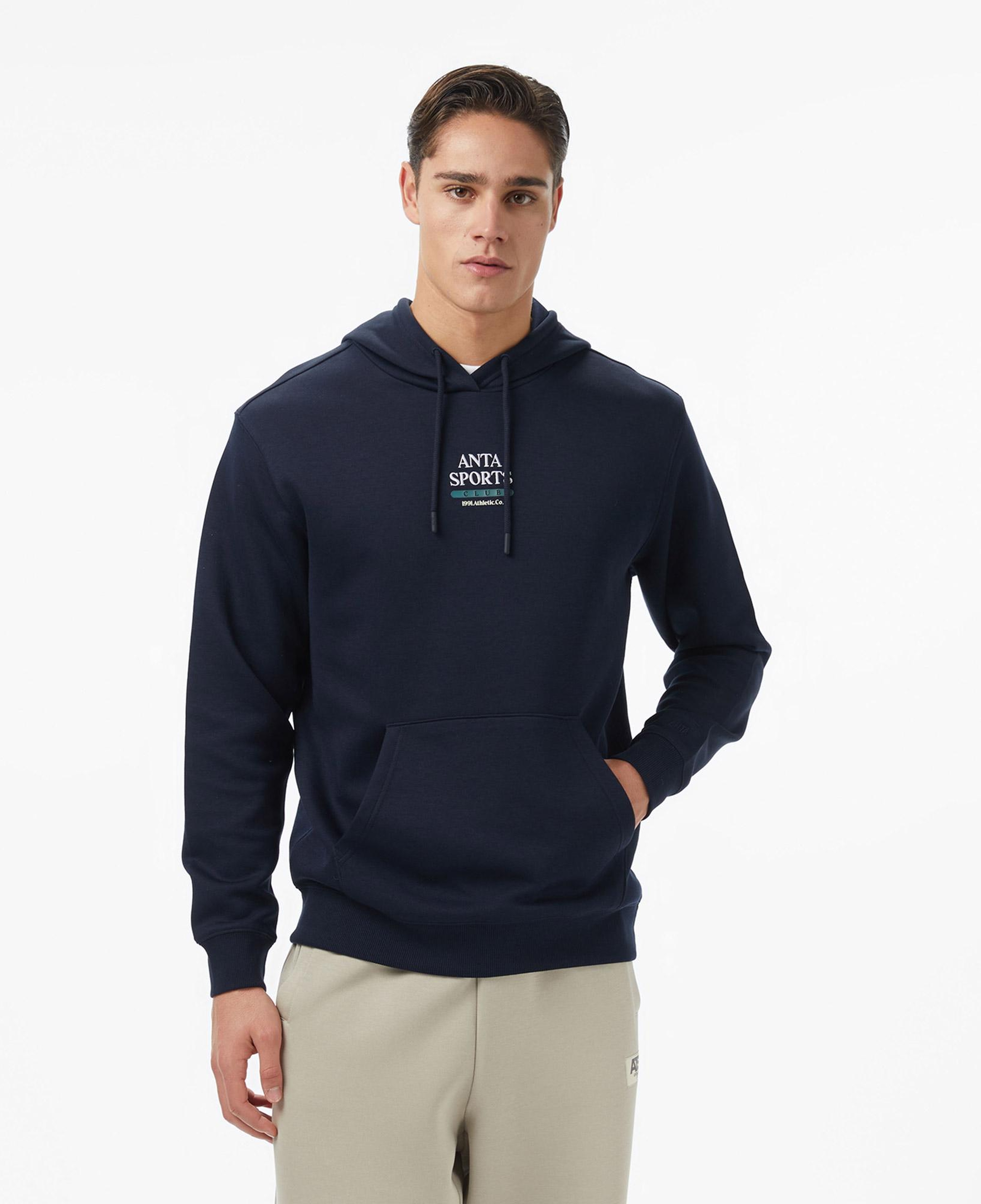 Anta Beach Party Erkek Mavi Sweatshirt