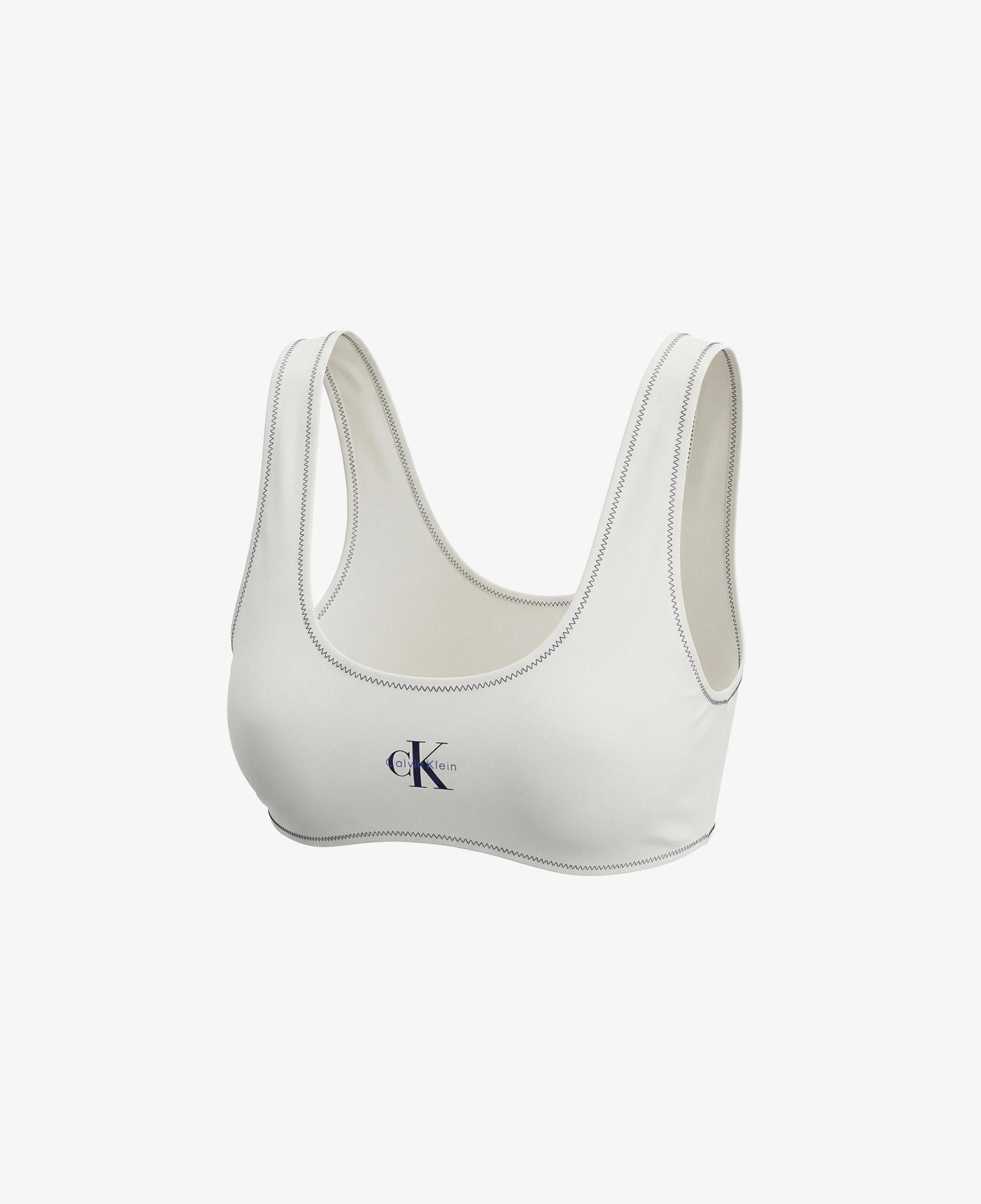 Calvin Klein Spor Sütyenilette Kadın Beyaz Bikini Üstü
