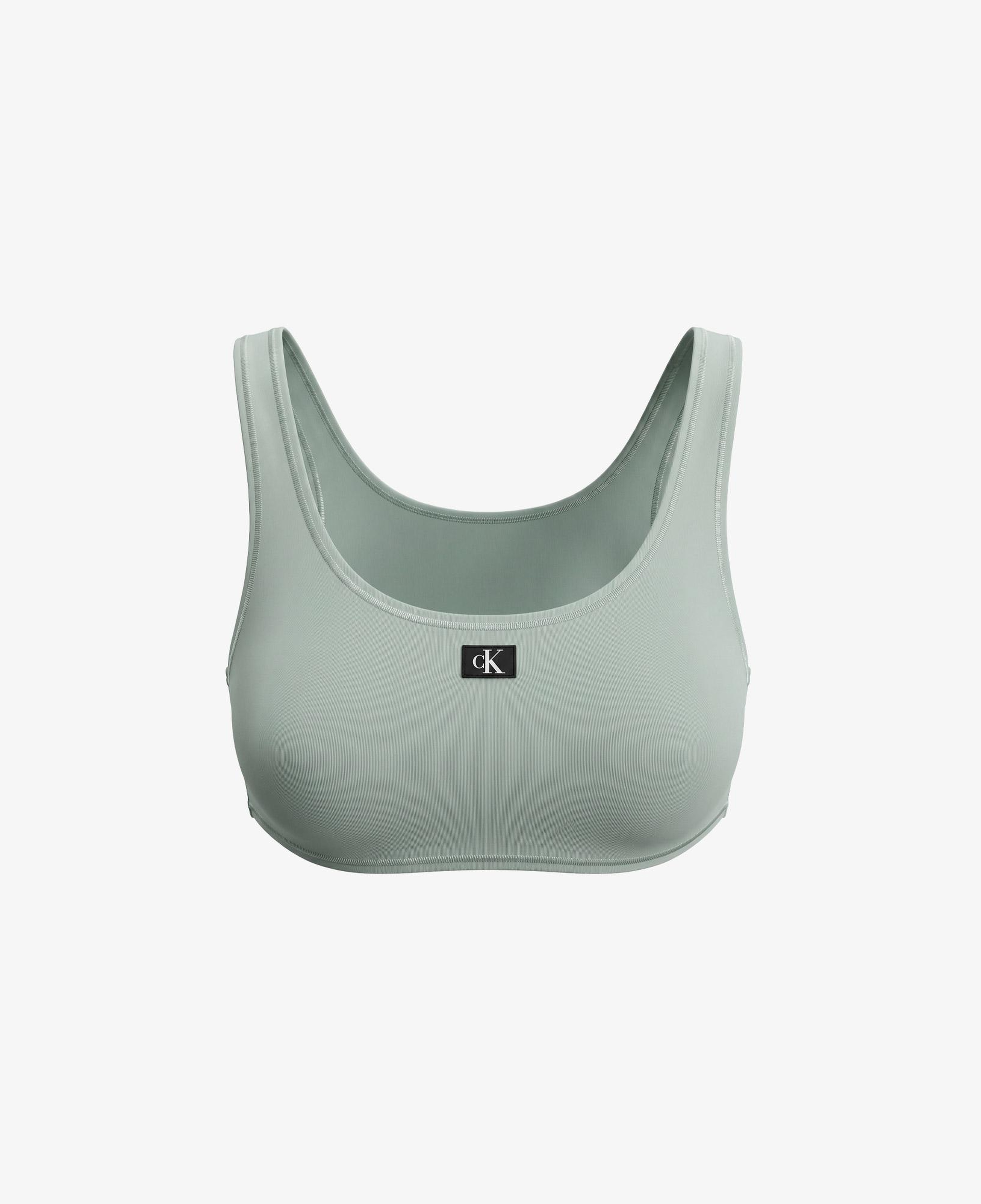 Calvin Klein Bralette Çocuk Yeşil Bikini Üstü