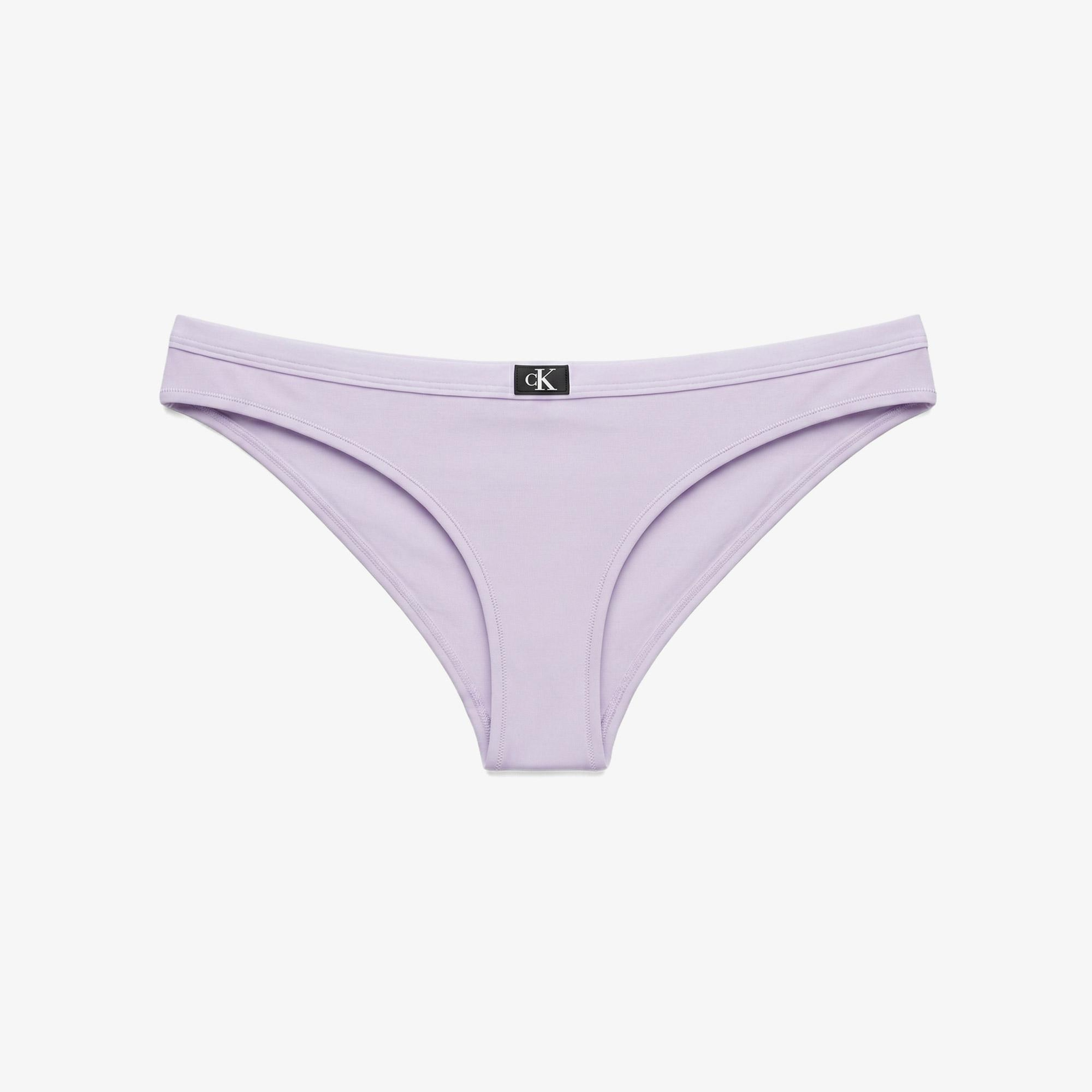 Calvin Klein Triangle Çocuk Mor Bikini Üstü