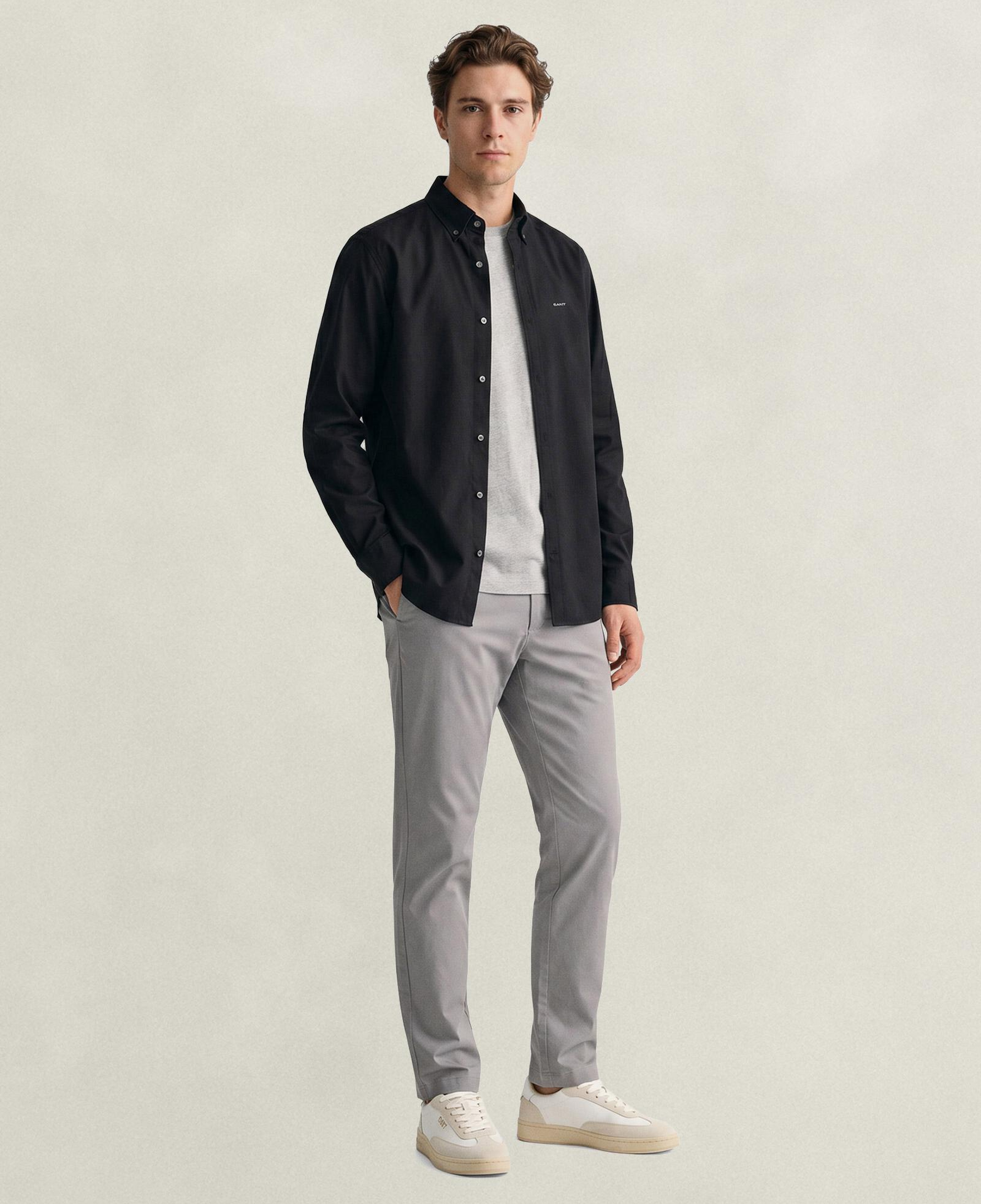 GANT Erkek Gri Slim Fit Pantolon
