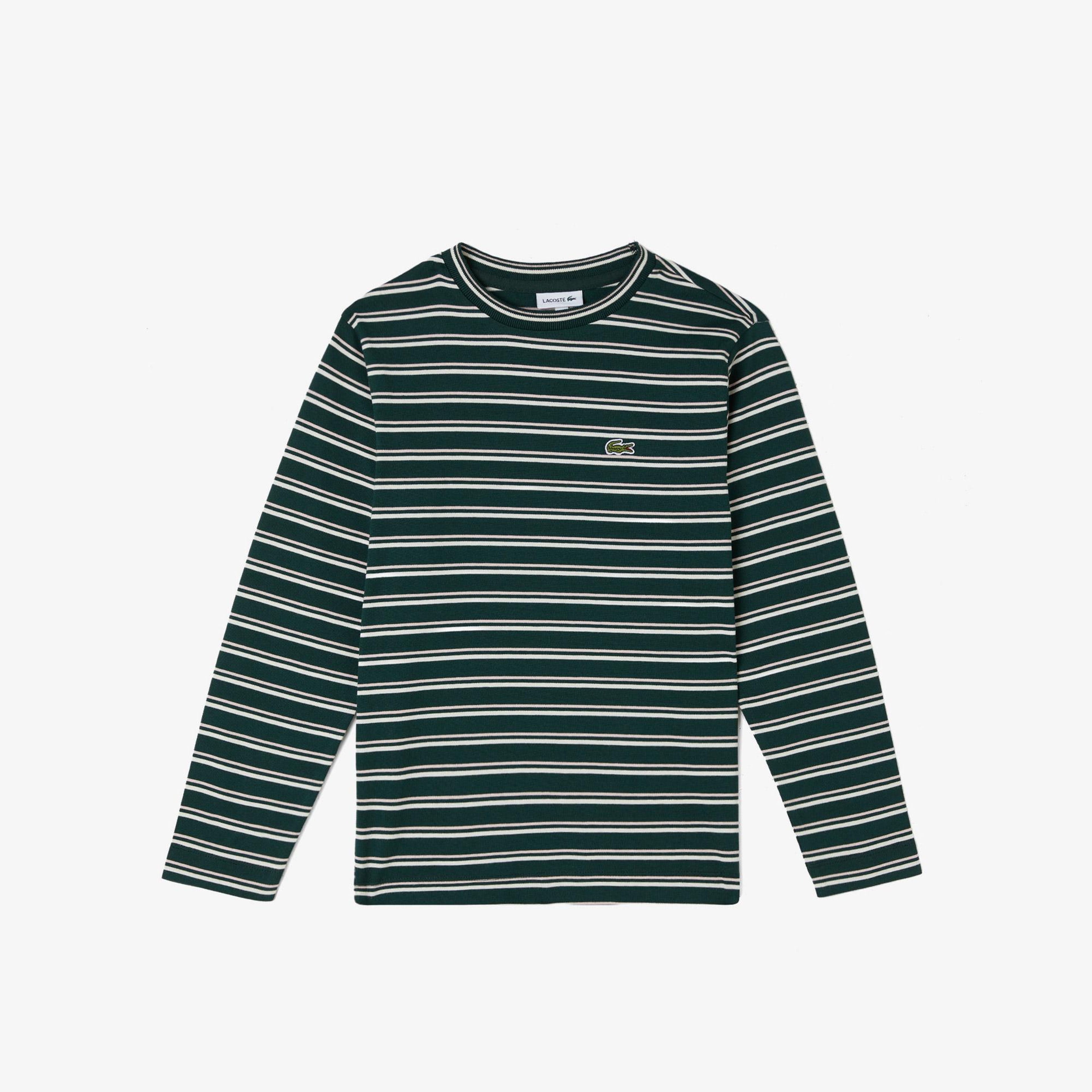 Lacoste Çocuk Bisiklet Yaka Yeşil T-shirt