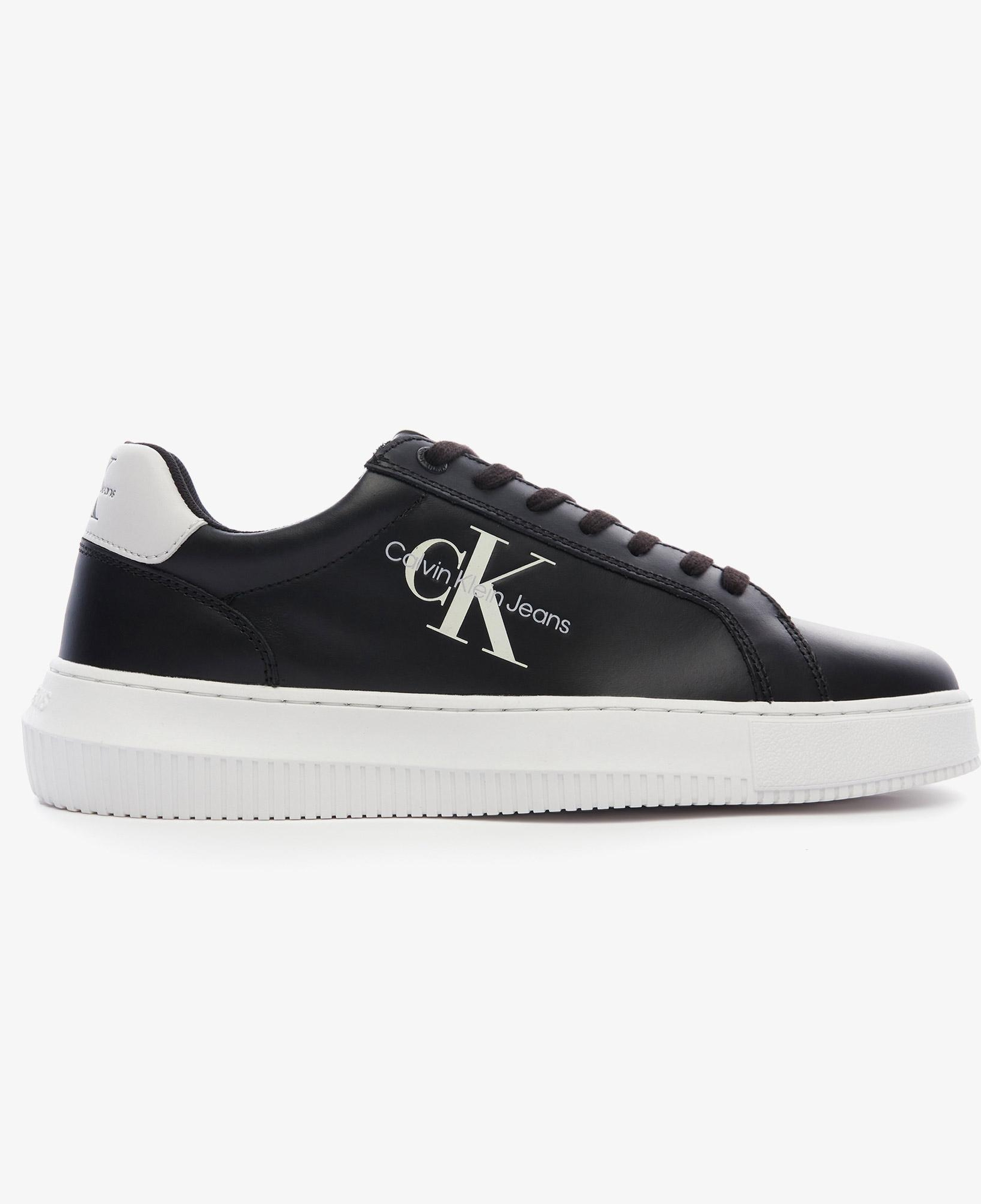 Calvin Klein Chunky Cupsole Mono Siyah Erkek Spor Ayakkabı