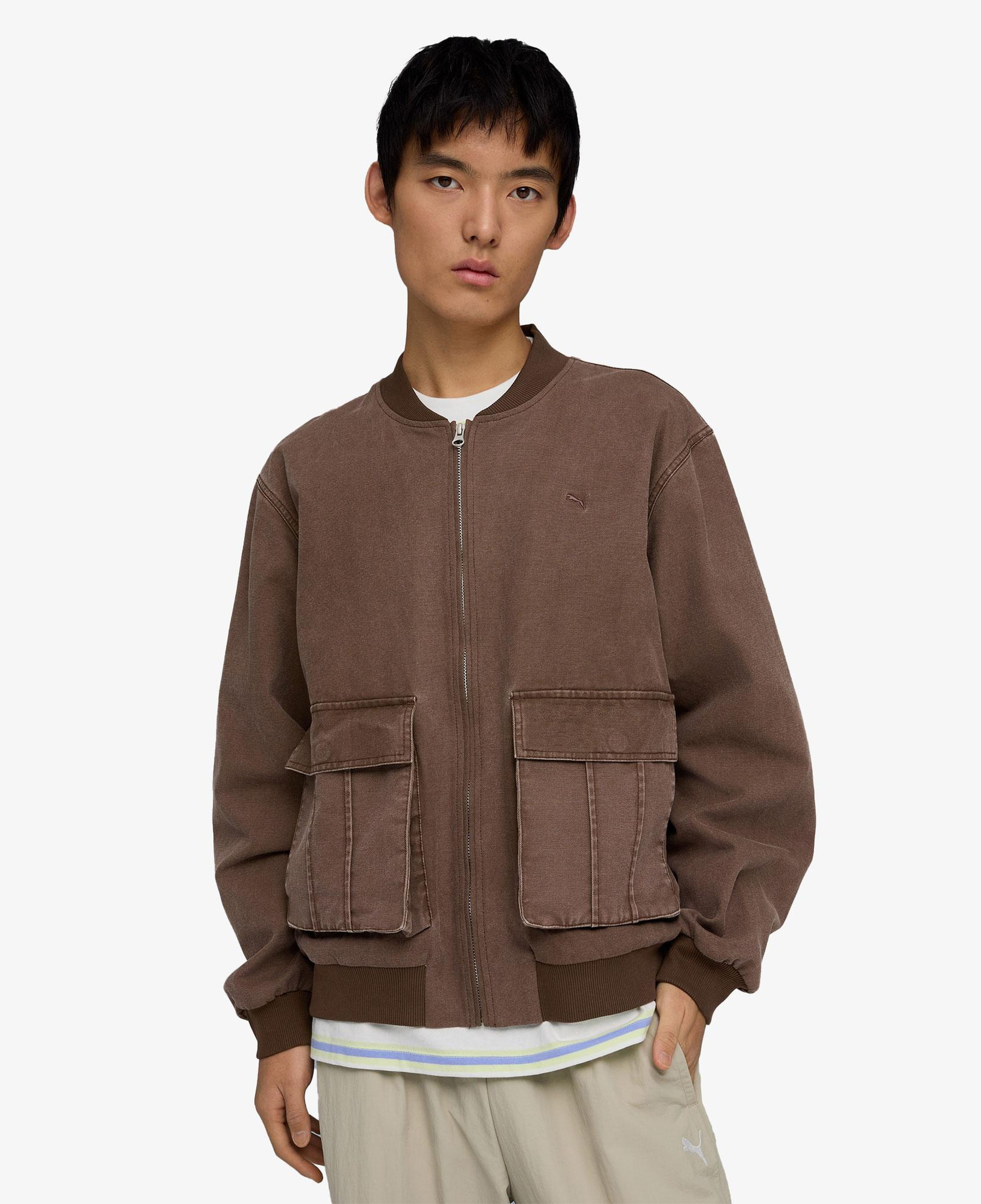 Puma Now Bomber Erkek Kahverengi Ceket