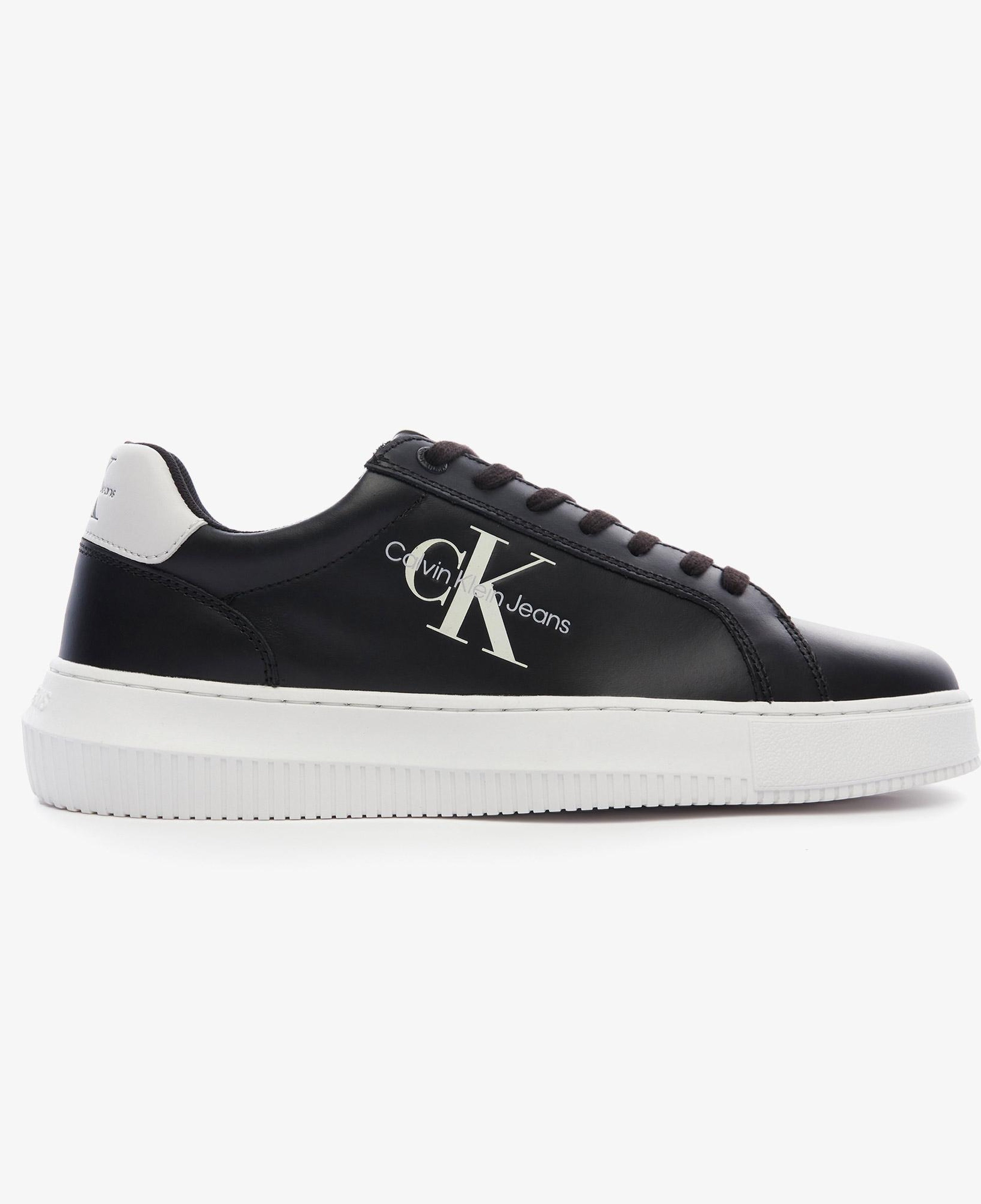 Calvin Klein Chunky Cupsole Mono Siyah Erkek Spor Ayakkabı