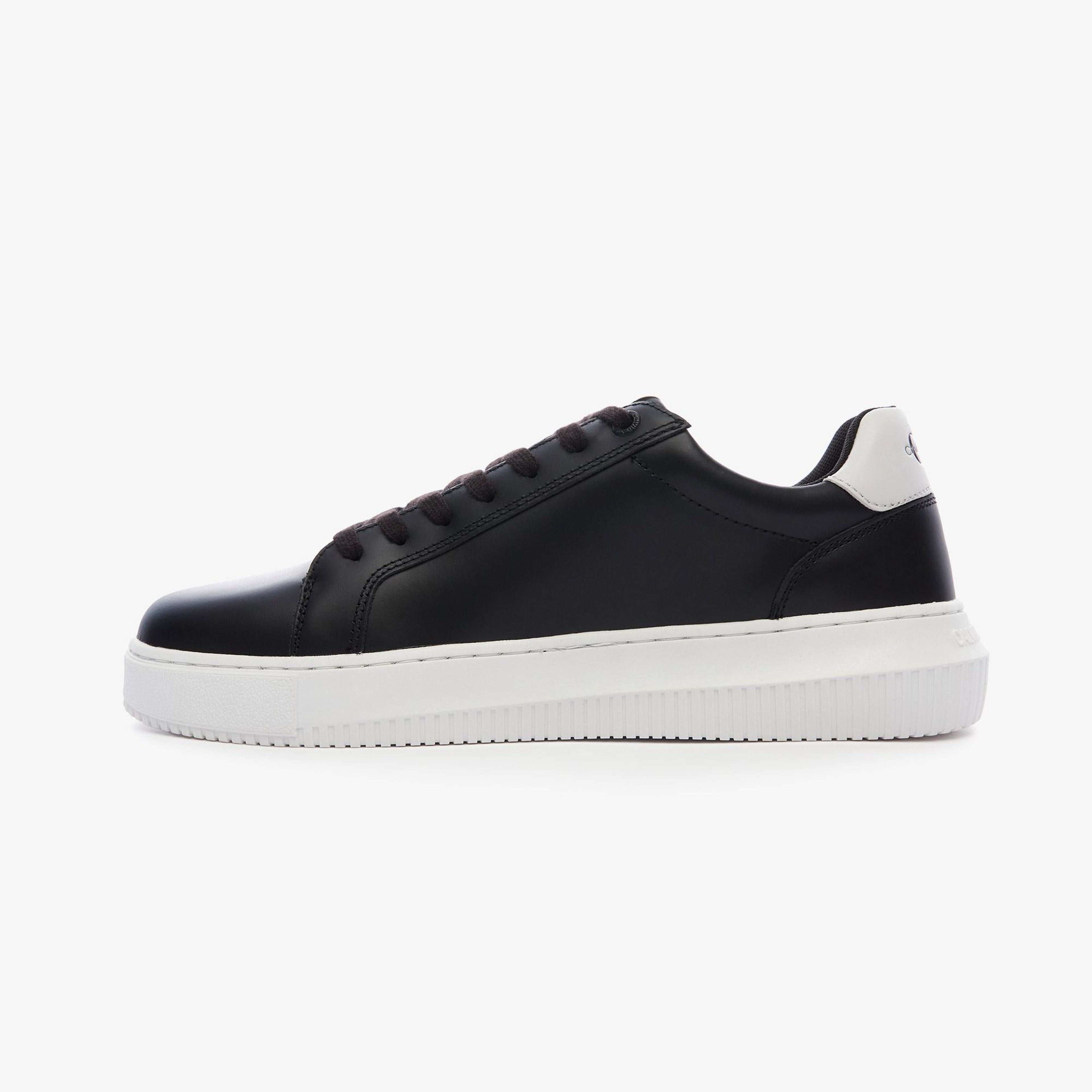 Calvin Klein Chunky Cupsole Mono Siyah Erkek Spor Ayakkabı