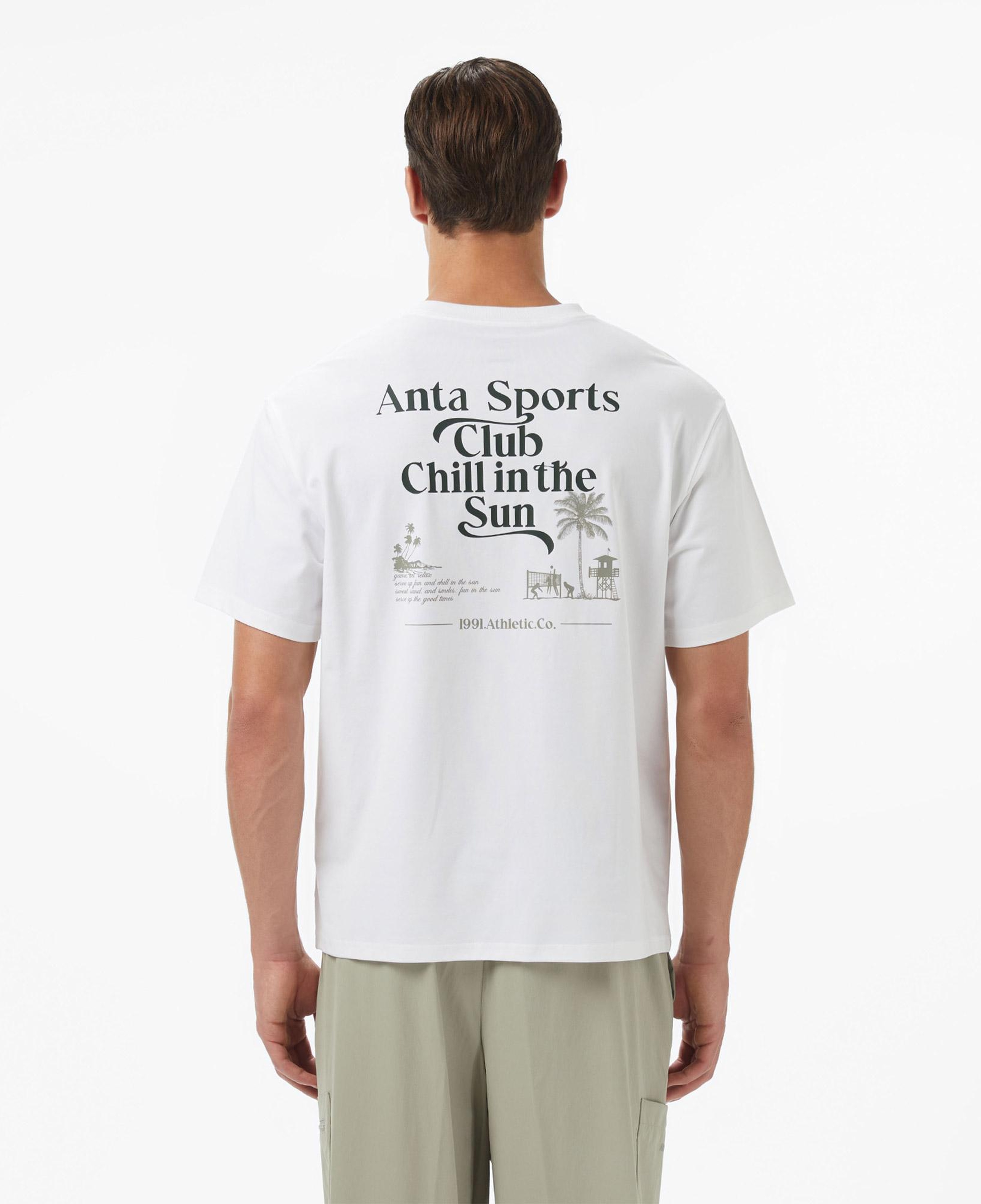 Anta Beach Party Erkek Beyaz T-Shirt