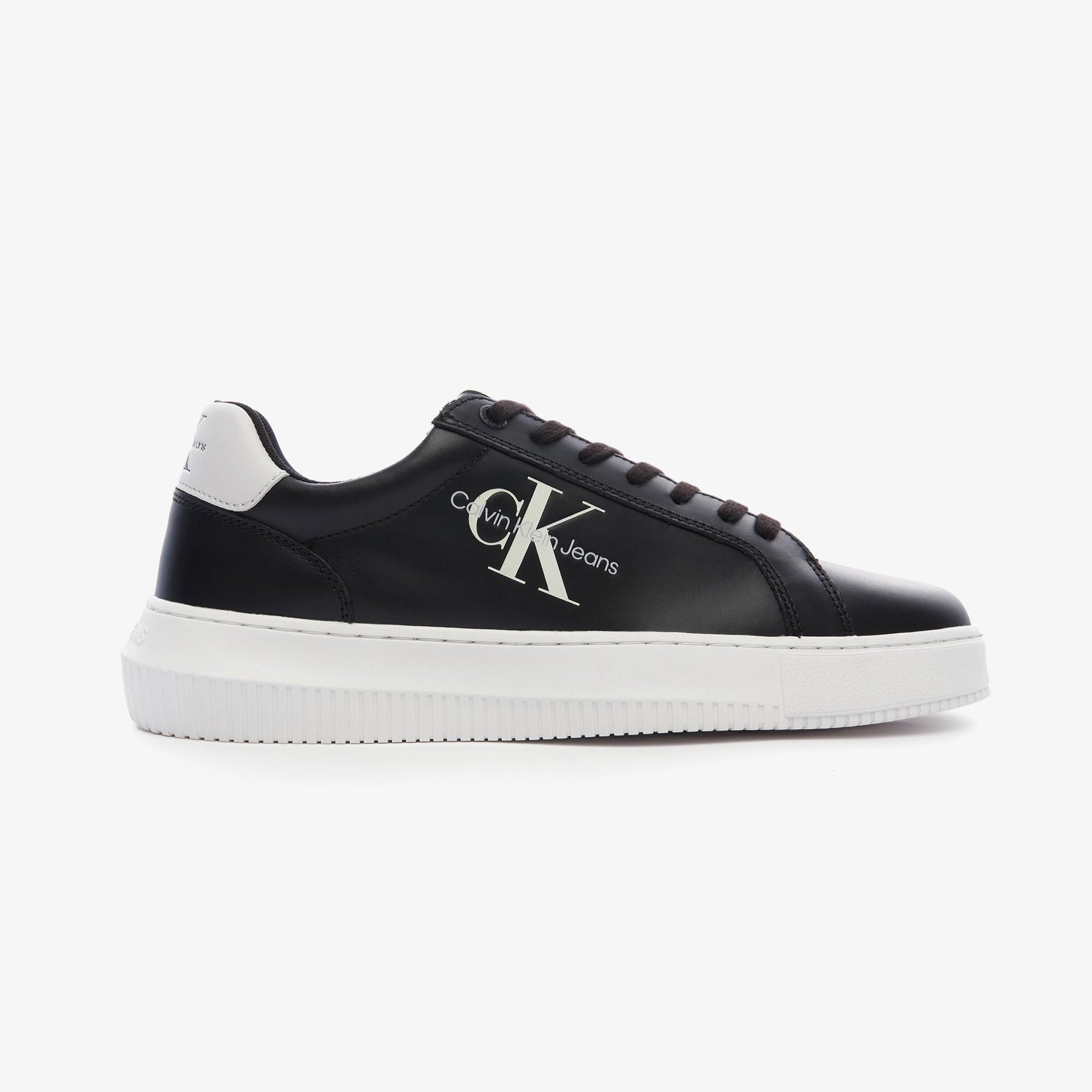 Calvin Klein Chunky Cupsole Mono Siyah Erkek Spor Ayakkabı