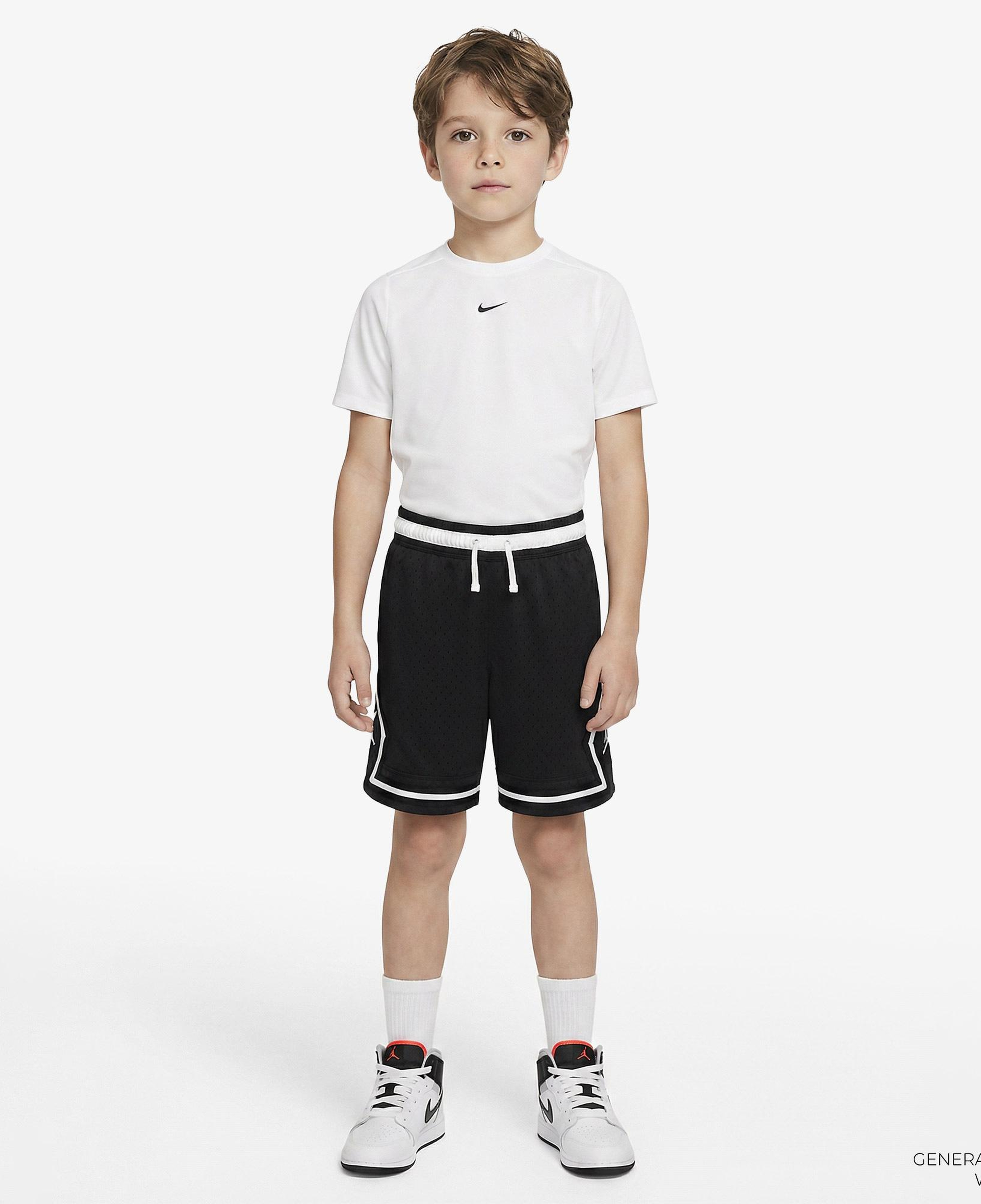 Jordan Jdb MJ Sport Diamond Short Çocuk Siyah Dri-Fit Şort