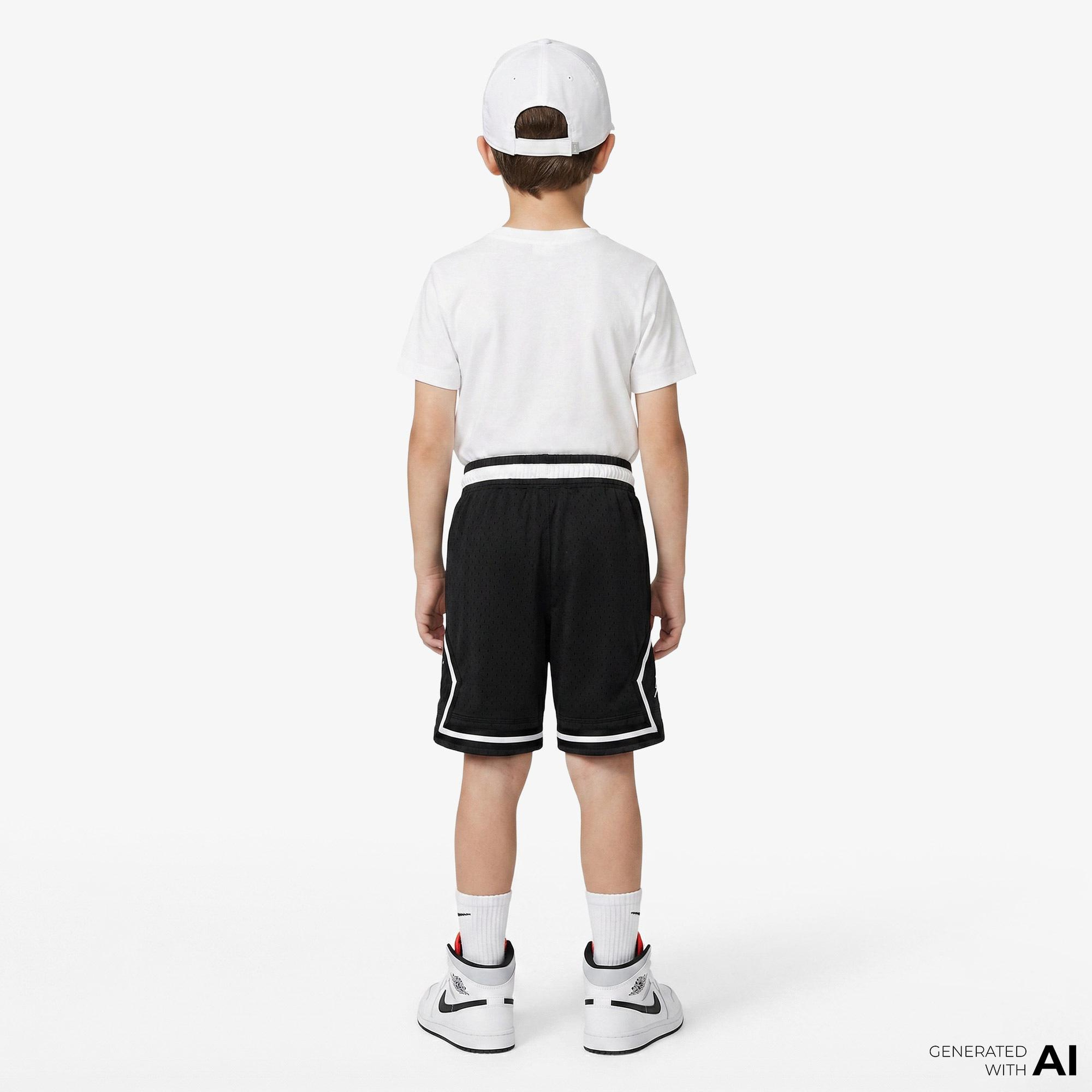 Jordan Jdb MJ Sport Diamond Short Çocuk Siyah Dri-Fit Şort