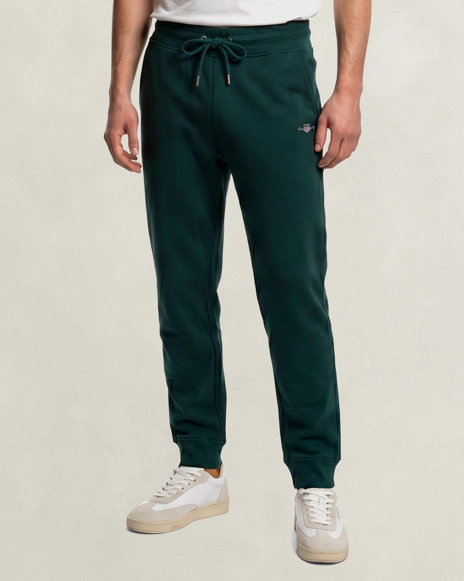 GANT Erkek Yeşil Regular Fit Eşofman Altı