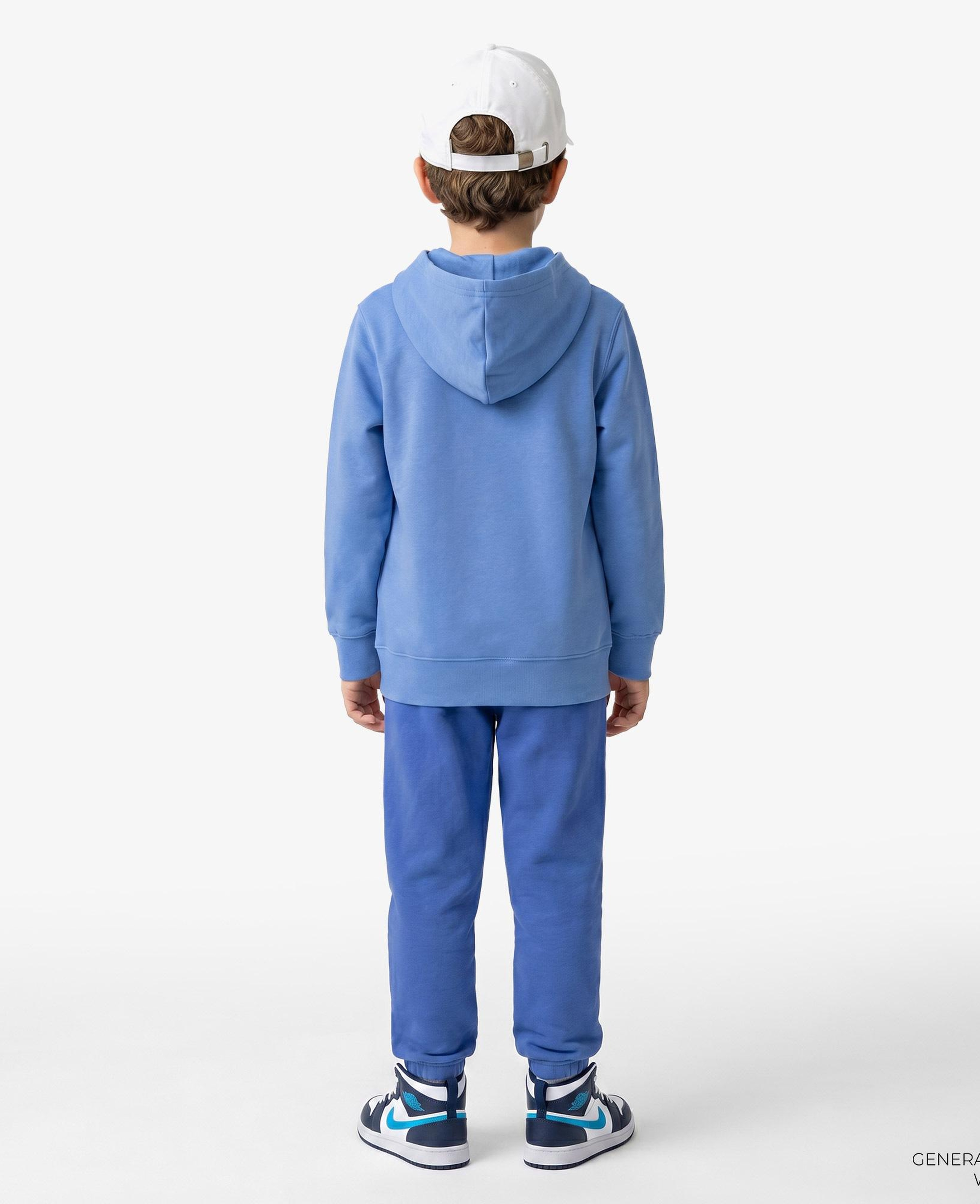 Jordan Brooklyn Fleece Pullover Çocuk Mavi Kapüşonlu Sweatshirt
